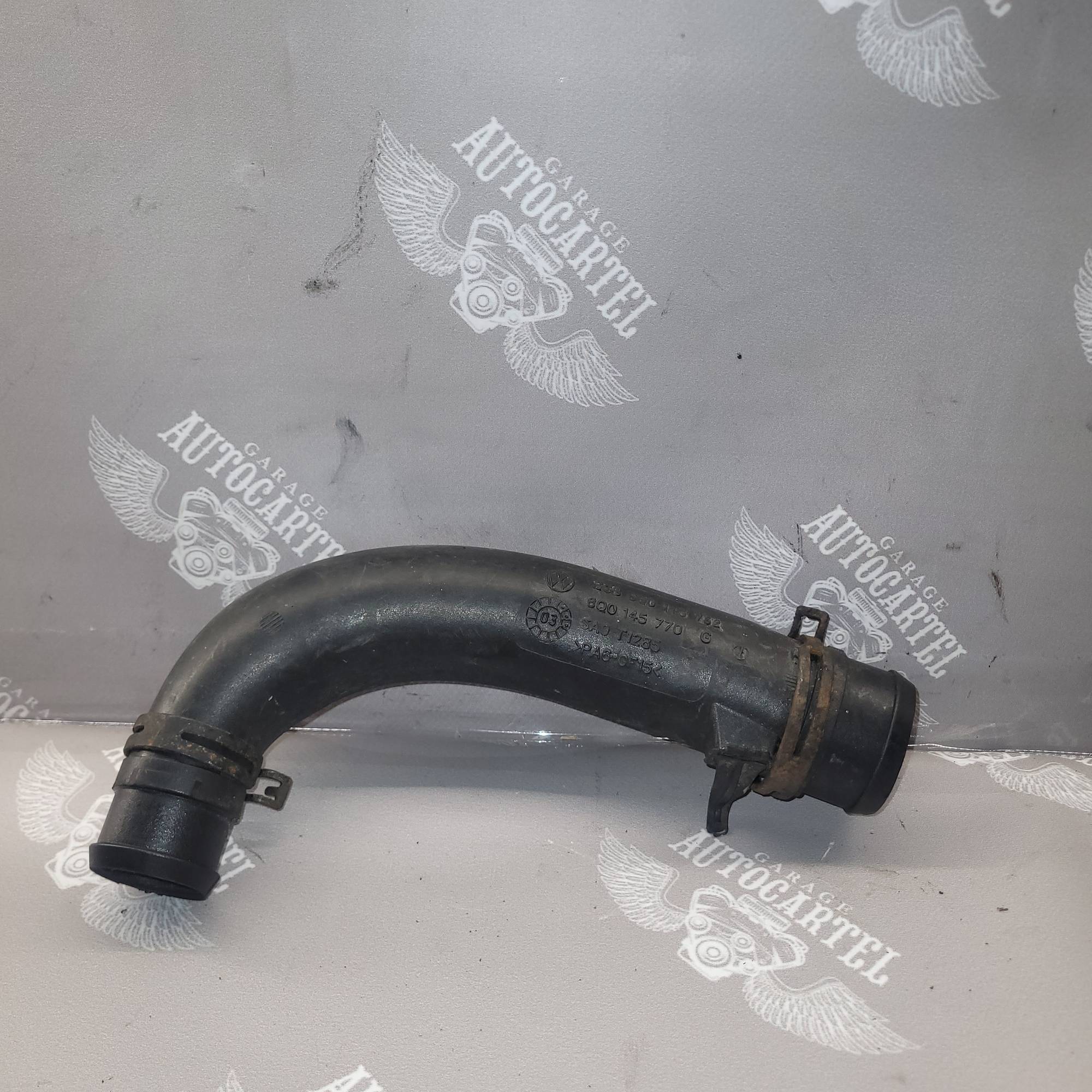 Труба інтеркулера Skoda Fabia 1.4tdi, 1.9tdi 1999-2007 6Q0145770G