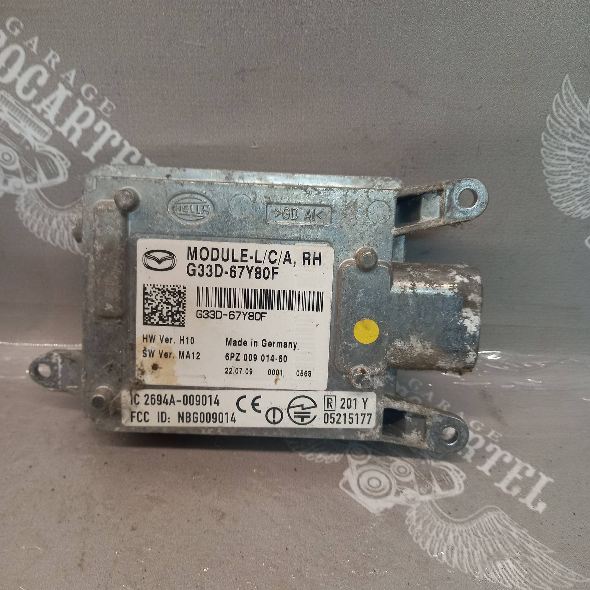 Блок управління парктроніками Mazda 6 GH 05215177