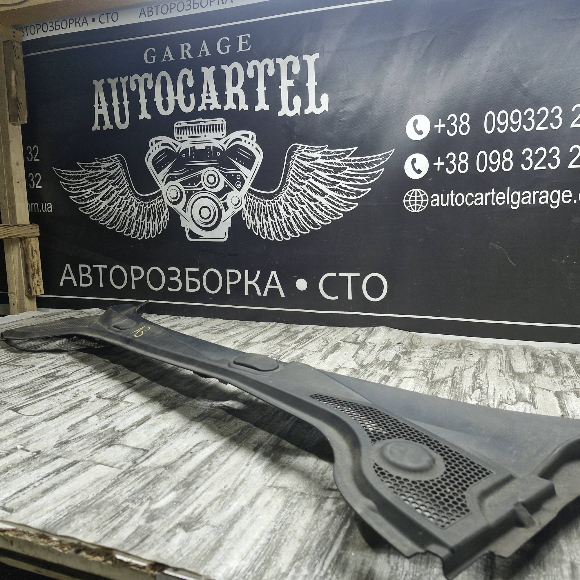 8p1819415 Декоративна накладка під лобове скло жабо Audi A3 8P 2003—2012