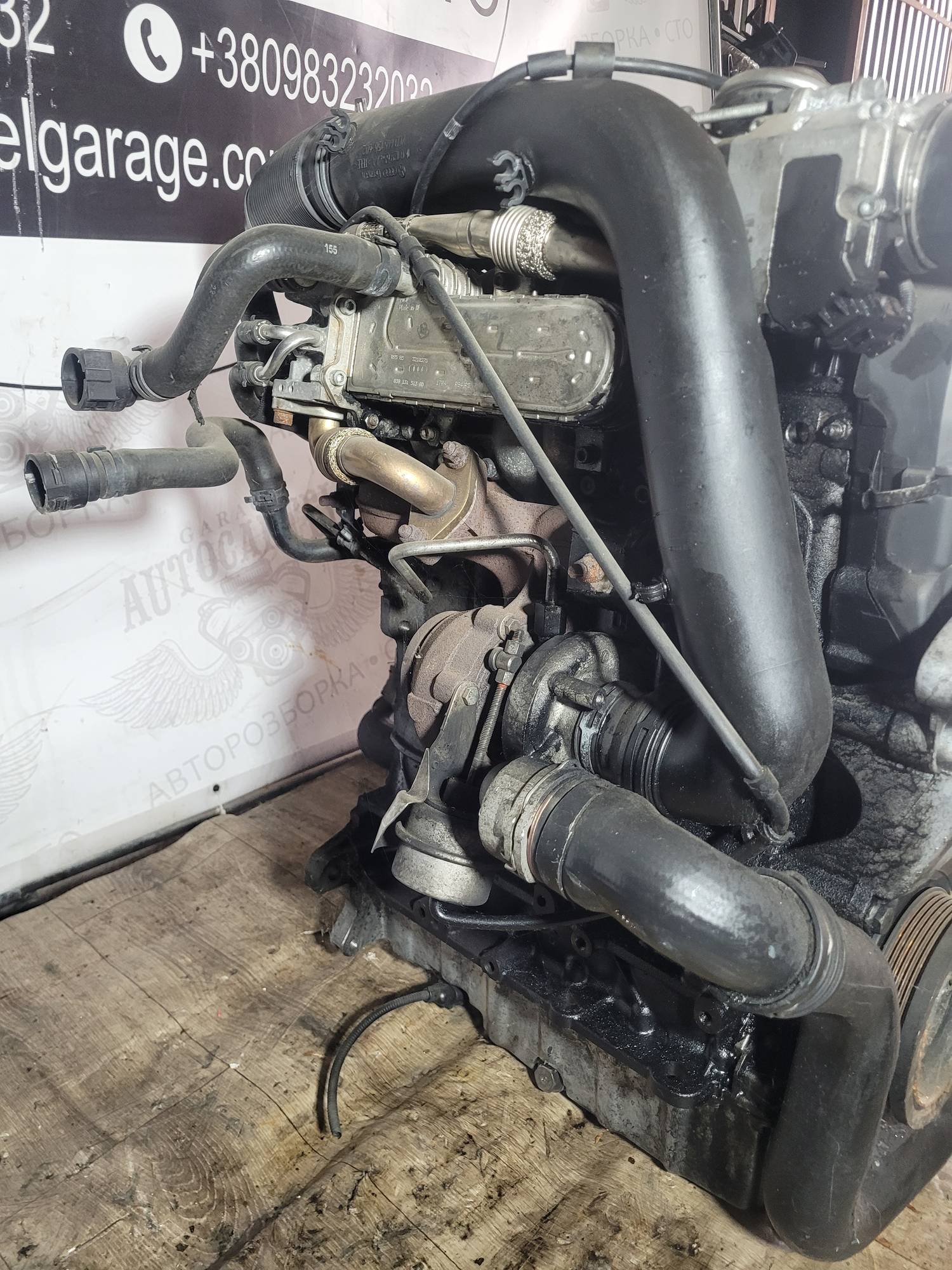 Двигун VW Sharan1,9tdi 1995-2010 BRU