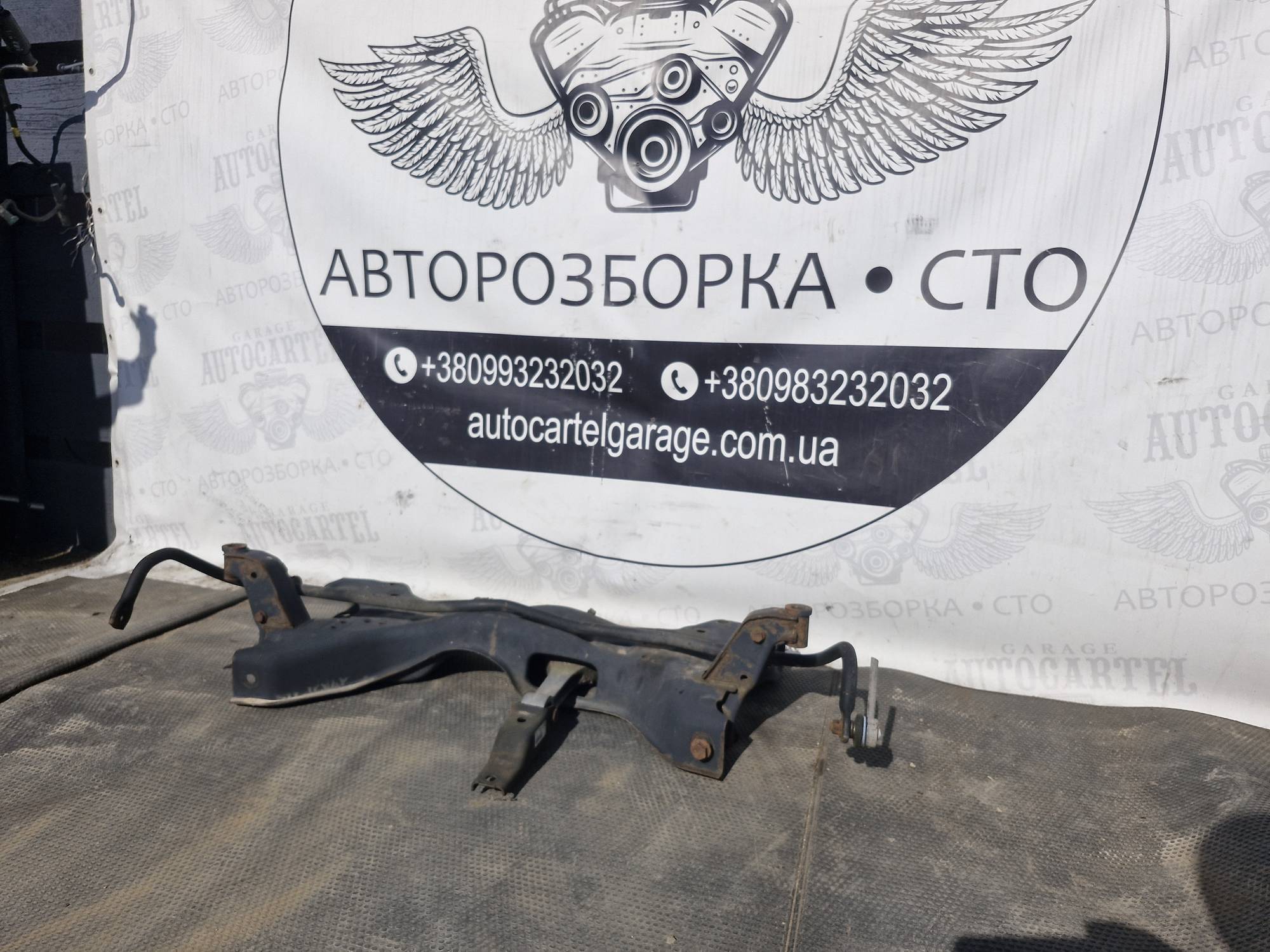 6r0199347 Підрамник передня балка Volkswagen POLO 5 2009-2017 (Фольксваген Поло 5), 6R0199347