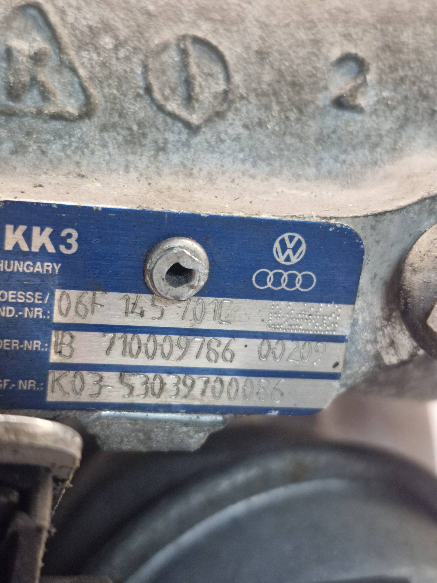 06f145701c Турбіна Volkswagen passat b6 2.0 tsi