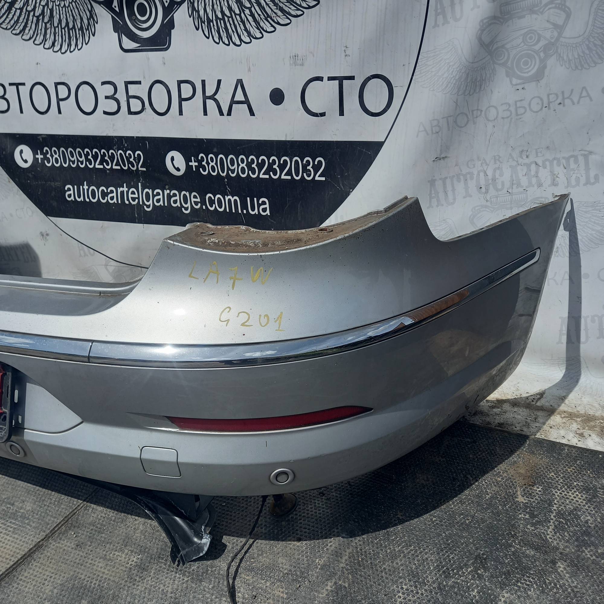 Бампер задній VW Passat CC седан 2011,LA7W, 21756122