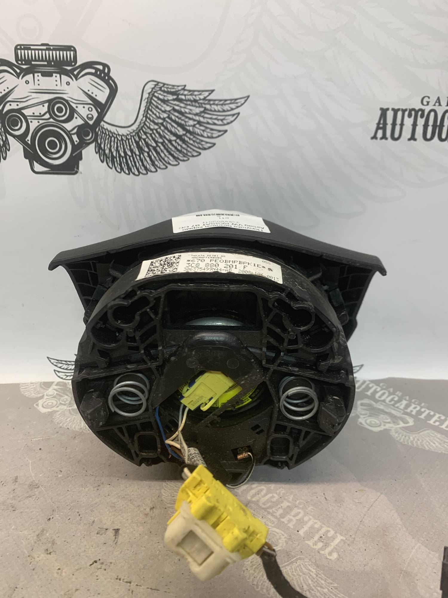 Подушка безпеки кермо Airbag VW PASSAT B7 CC 3c8880201f