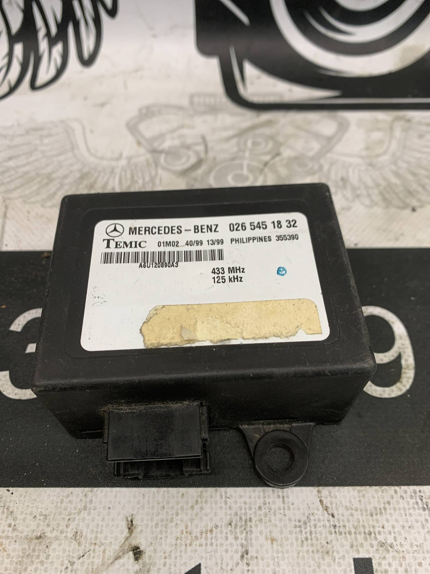 Блок комфорту (імобілайзер) МЕРСЕДЕС VITO W638 0265451832