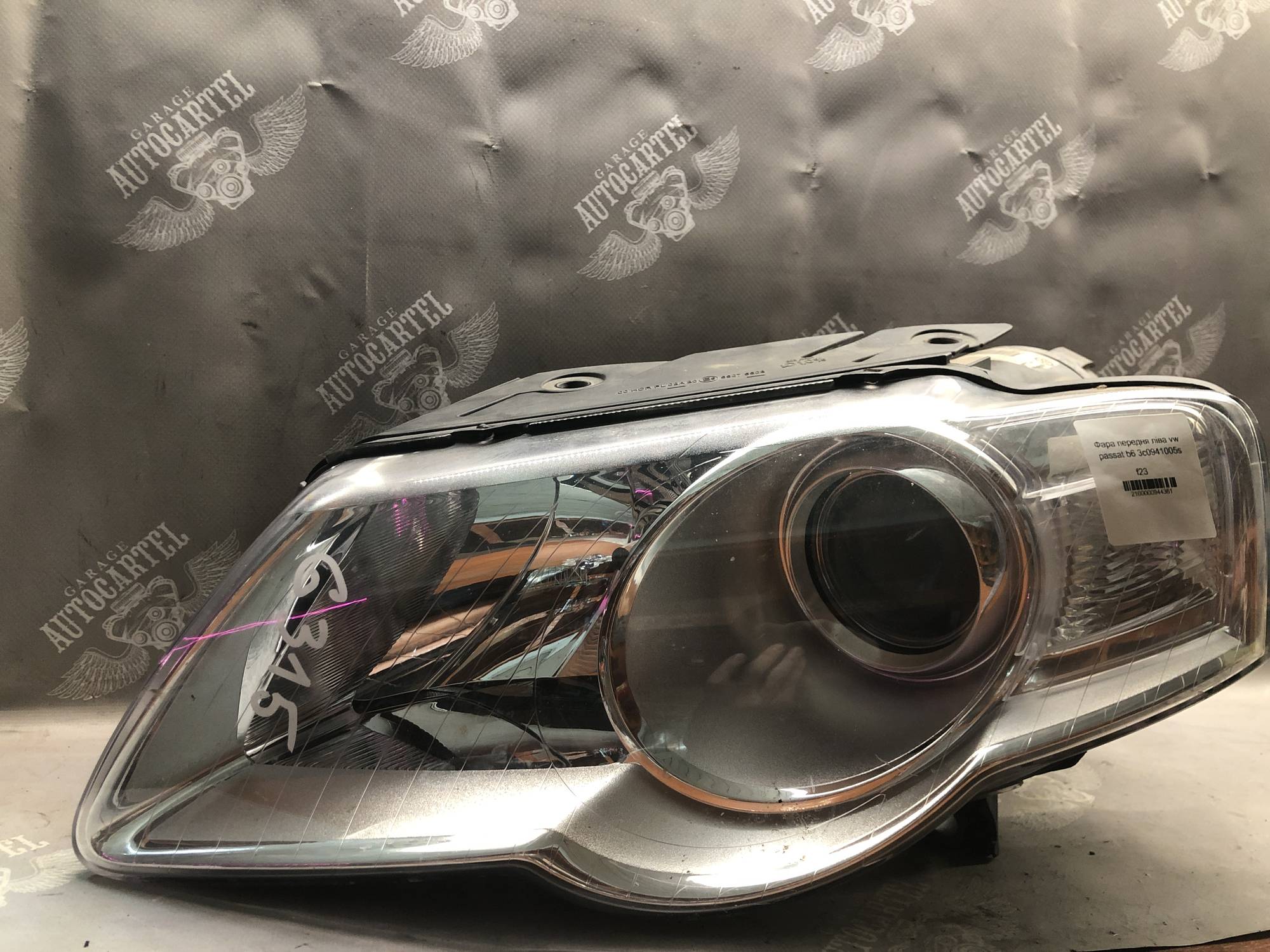Фара передня ліва vw passat b6 3c0941005s