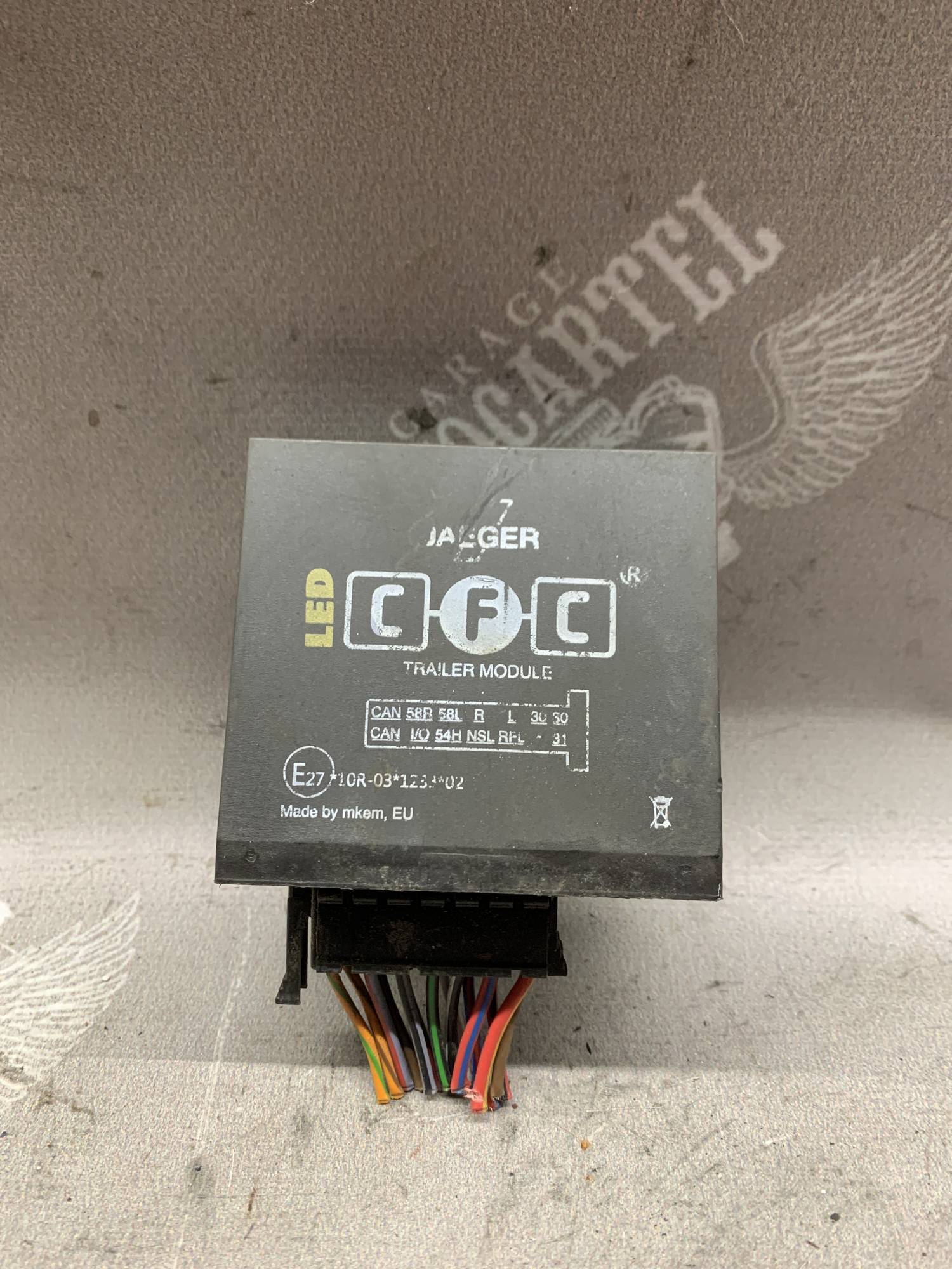 Блок керування фаркопа jaeger skoda octavia A5 52508501