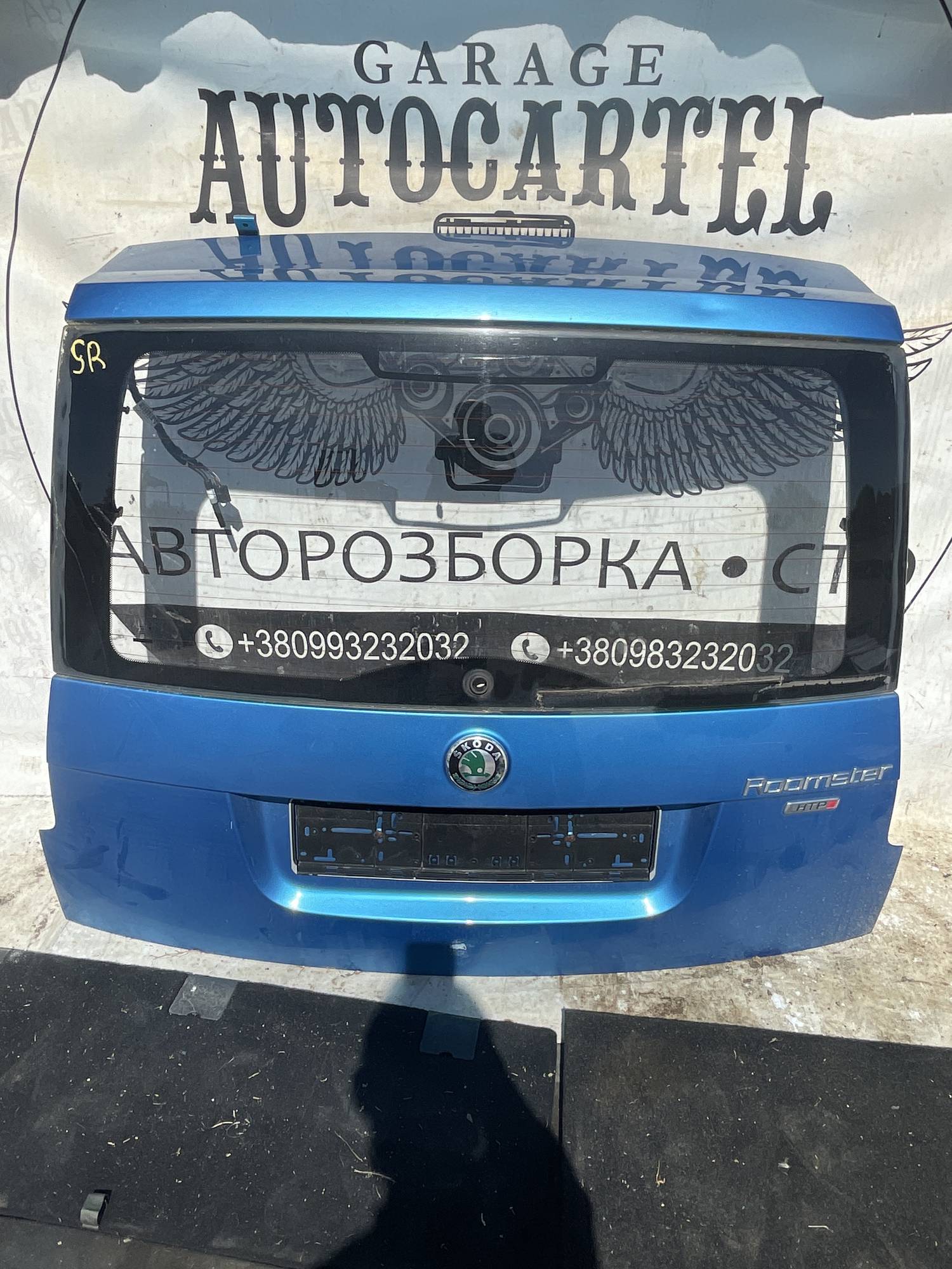 Кришка багажника задня ляда Skoda Roomster 21120060