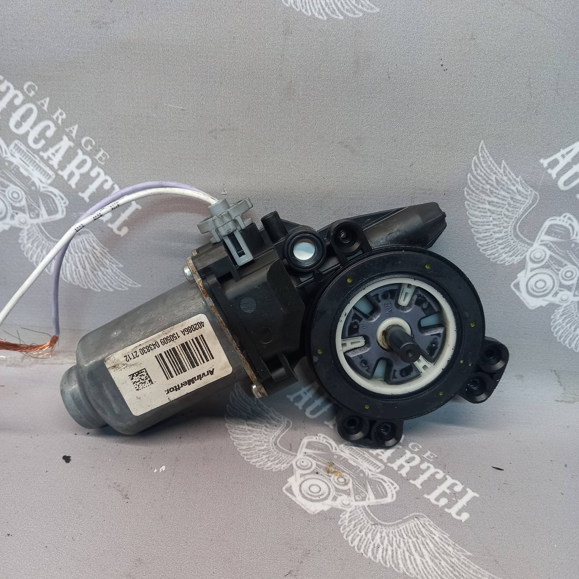 402086a Моторчик склопідйомника лівий передній Renault kangoo II 2008-2010