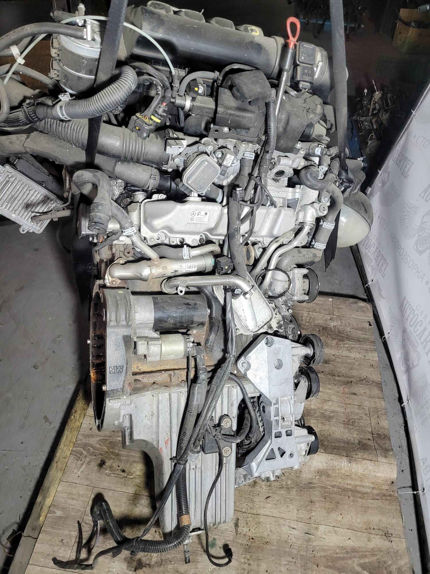 Двигун Mecedes 2.0 CDI OM640.940 Mercedes a calss w 169