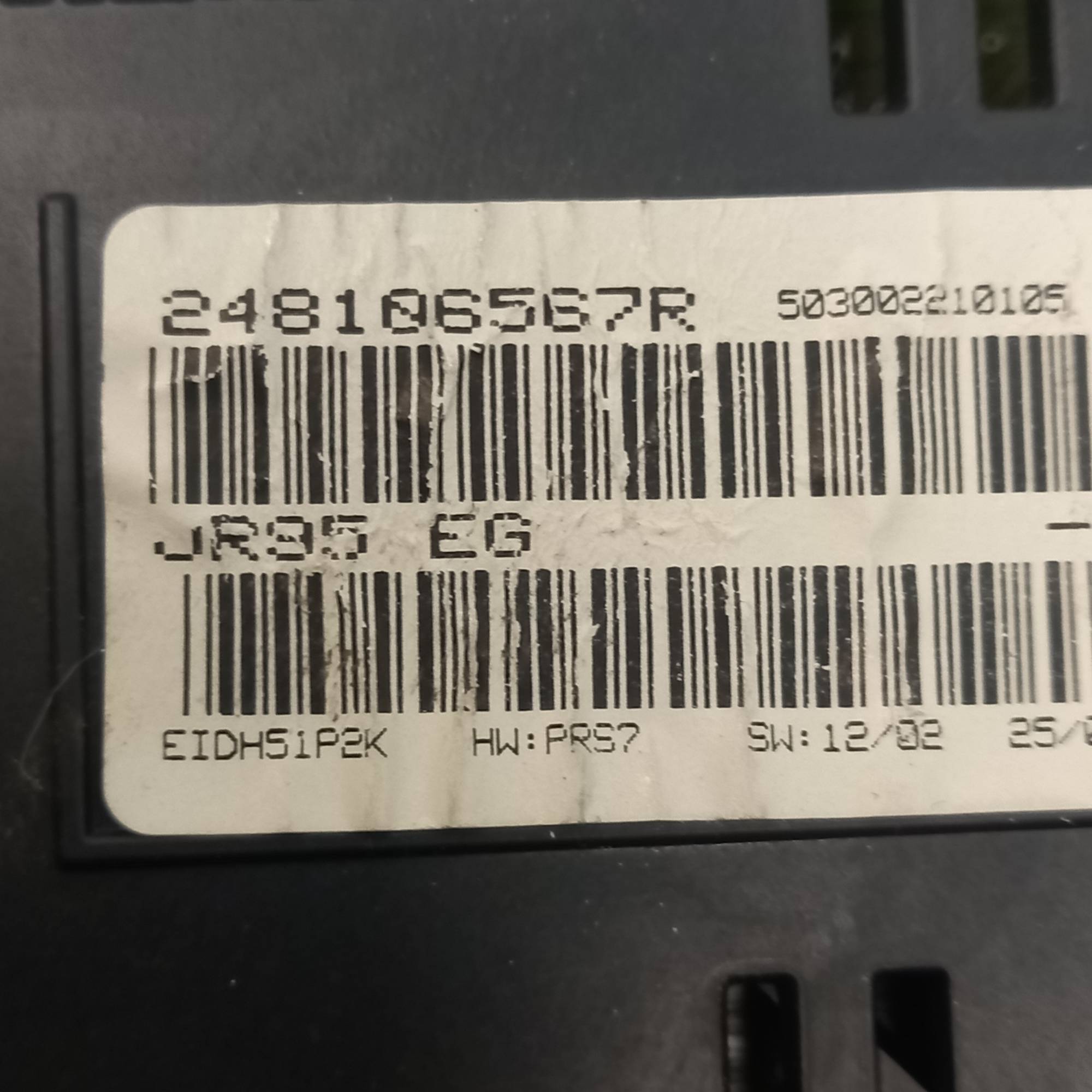 Панель приладів renault scenic 3 248106567r
