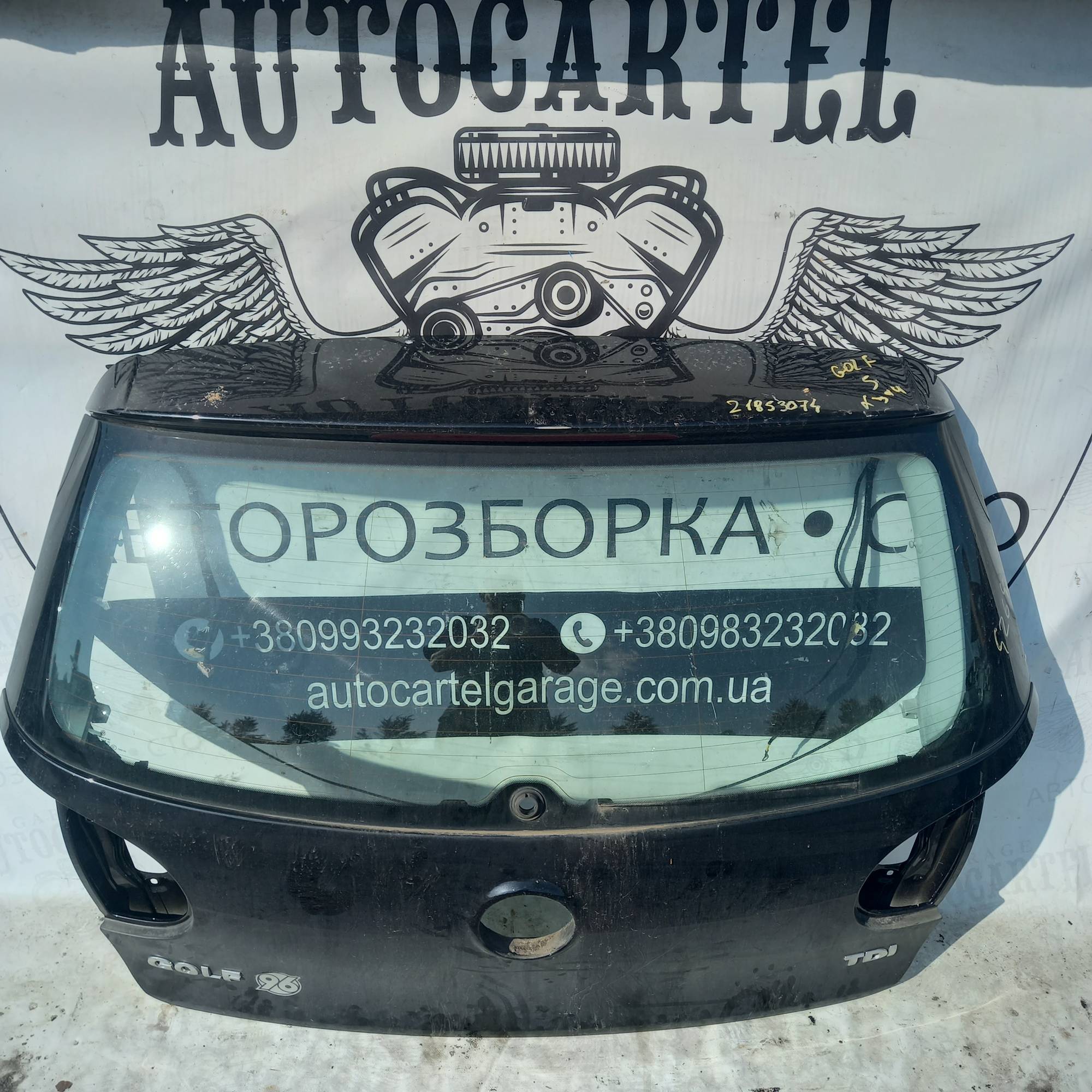 Кришка багажника задня ляда VW Golf 5,хетч 21853074