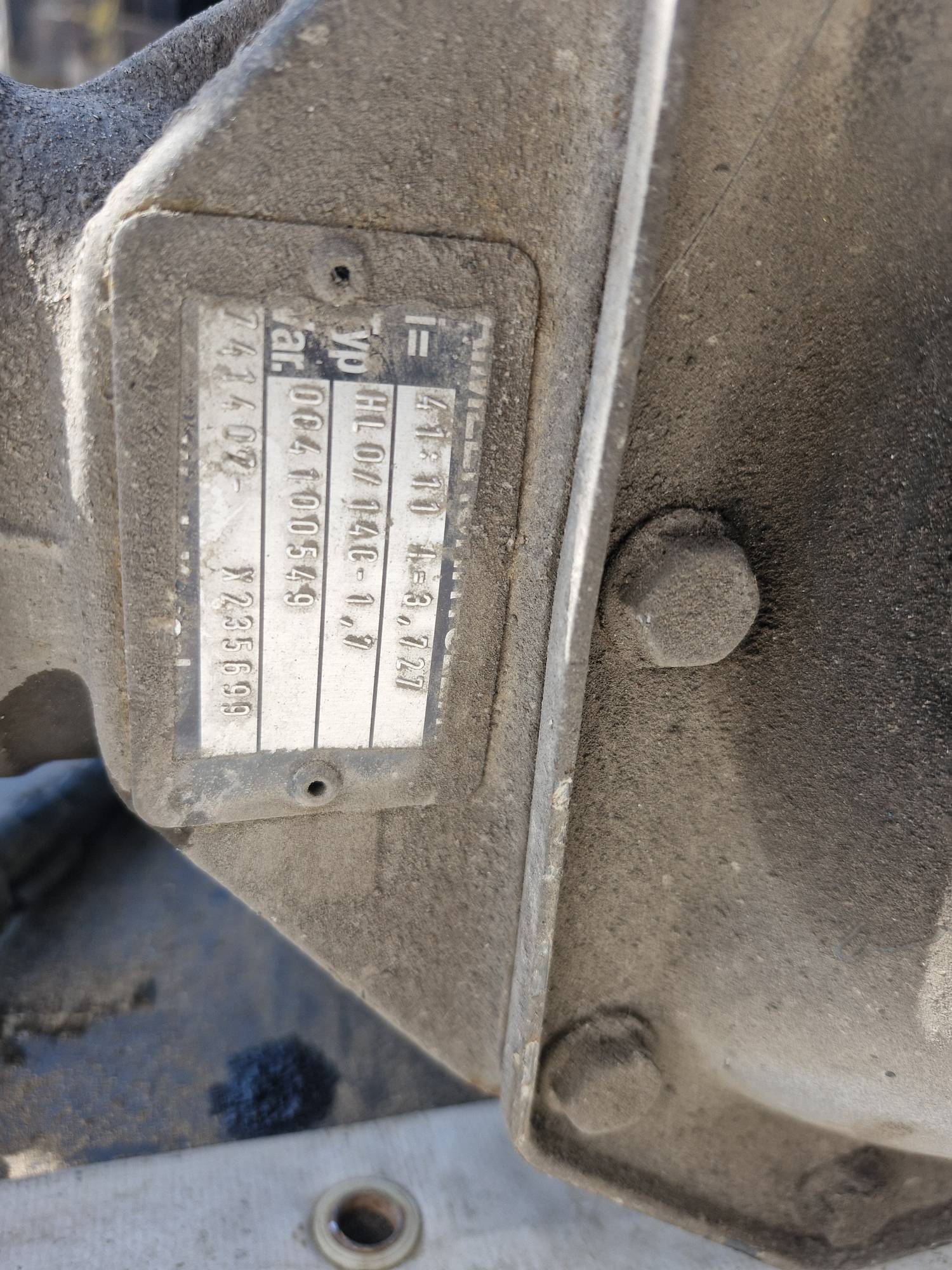 Mercedes sprinter cdi диференціал міст задній 41: 11 004100549