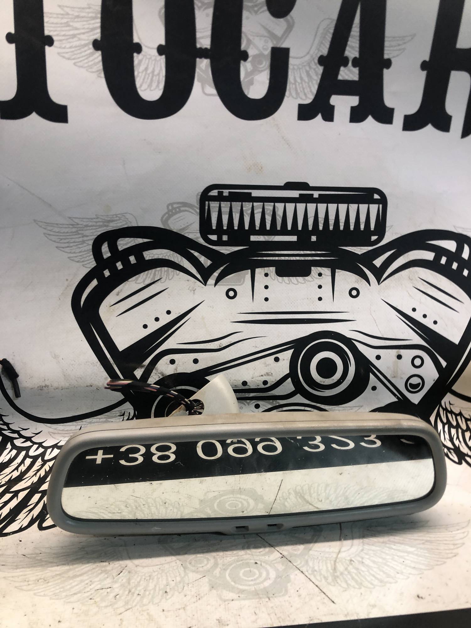 E11015610 дзеркало заднього виду Volkswagen Toureg