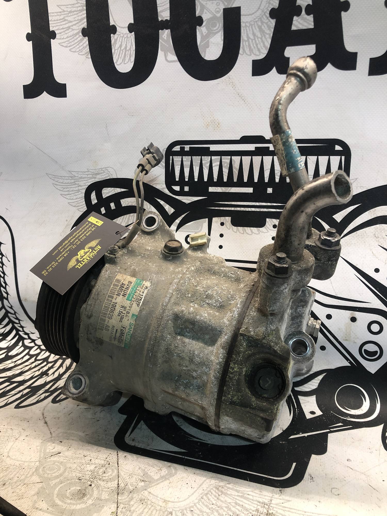 Компрессор кондиционера (focus mc3,mondeo IV) Ford C-Max AM5N19D629AB