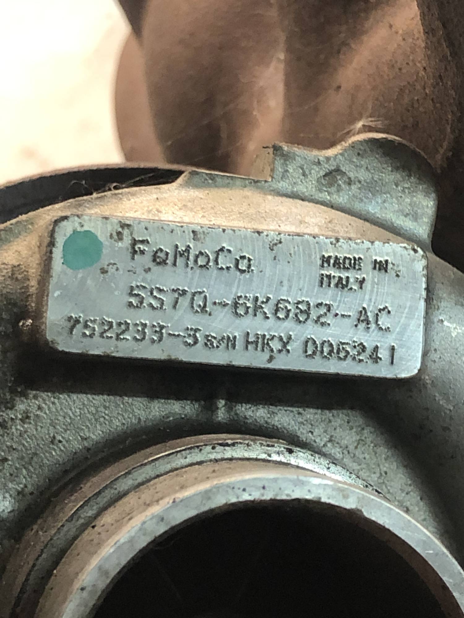 5s7q-6k682-ac Турбіна Ford Mondeo 3 2.0