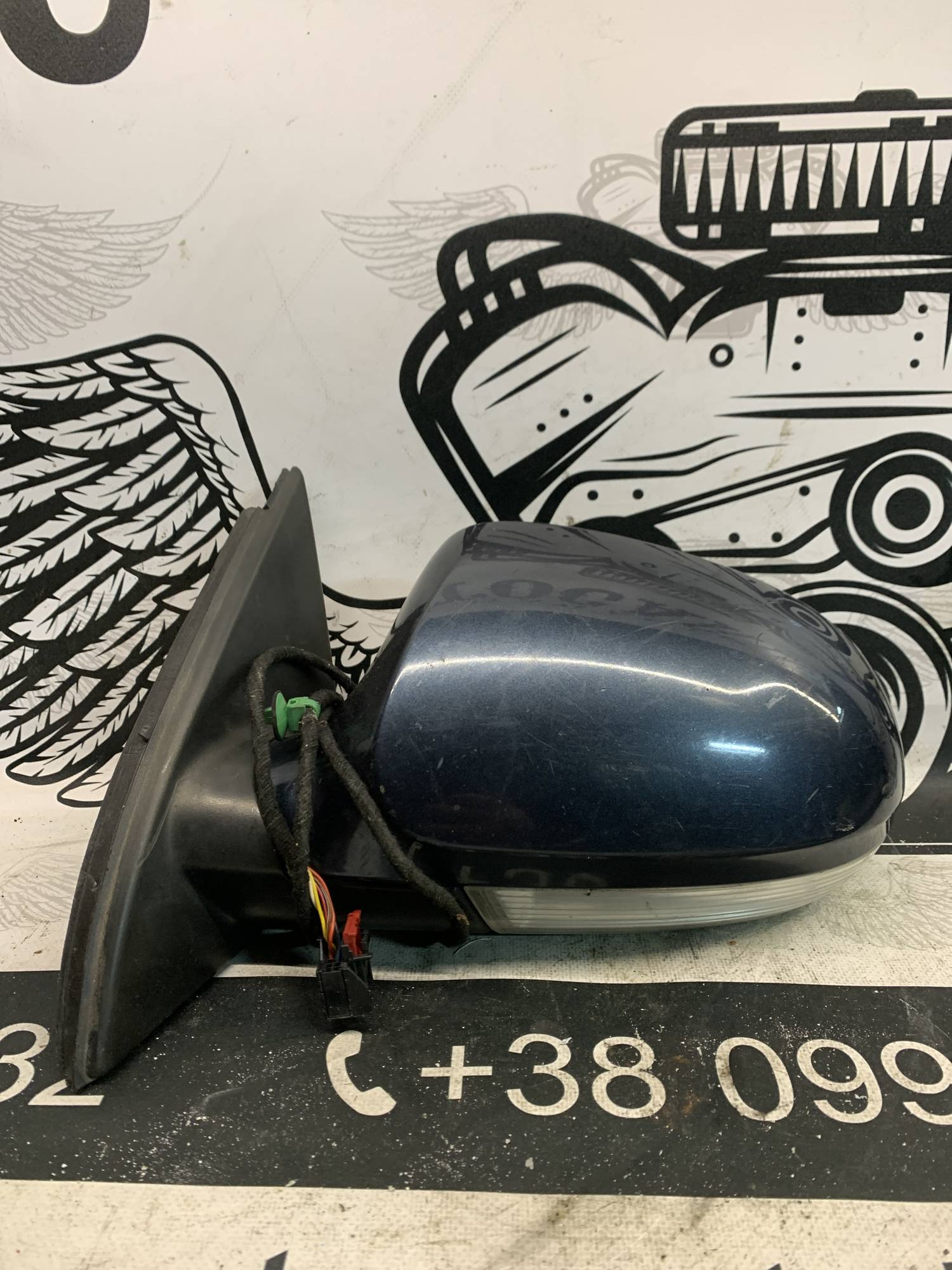 3c0857933 Дзеркало ліве Volkswagen passat b6 6 pin,21911682