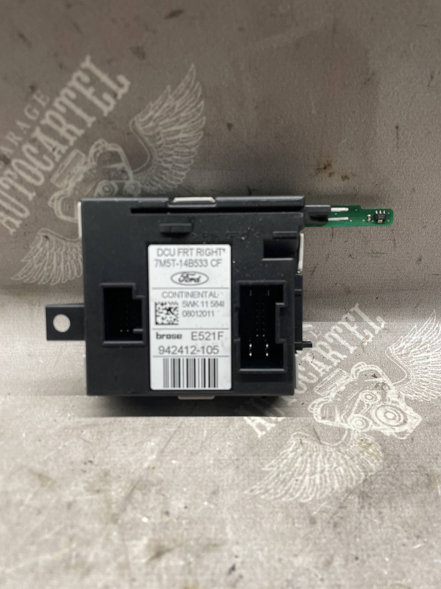 Блок склопідйомника передній правий Ford Kuga 2008-2012 7m5t14b533cf