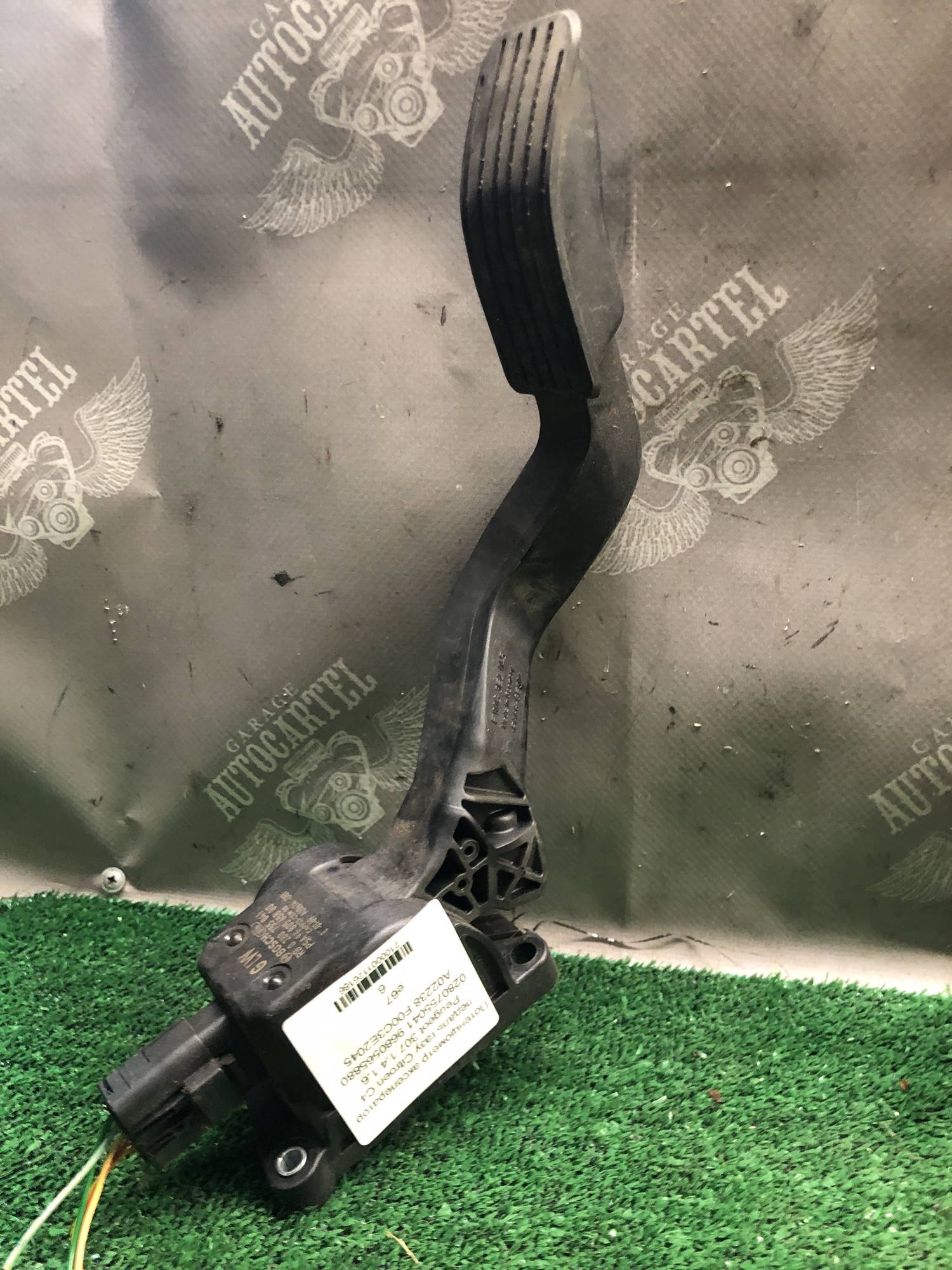 Потенціометр акселератор педаль газу Citroen C4 Peugeot 307 1.4 1.6 0280755041 9680565880 A02238 F00C3E2045