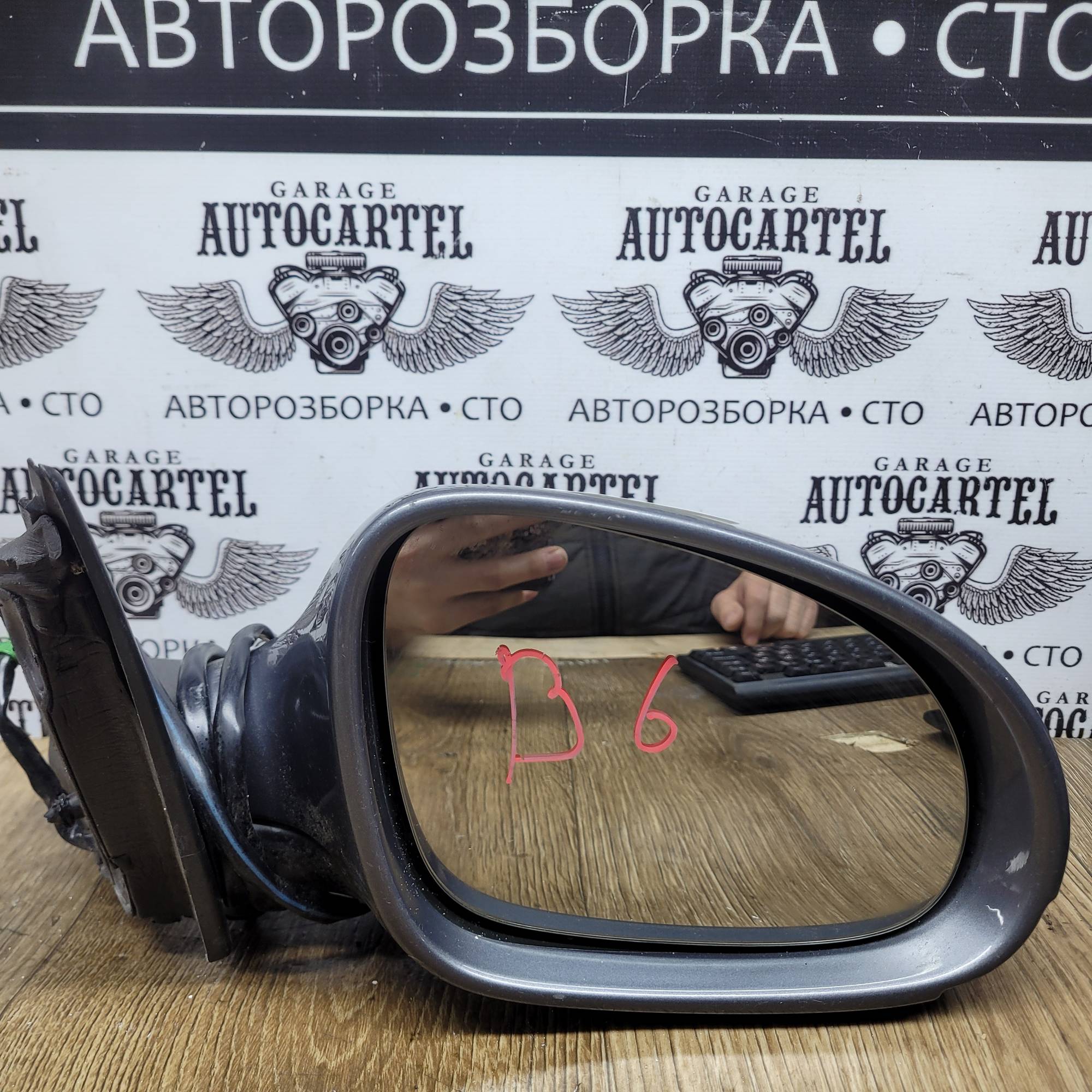 Дзеркало праве електричне 6 pin VW Passat B6 05-10 3C085793 21000003293113