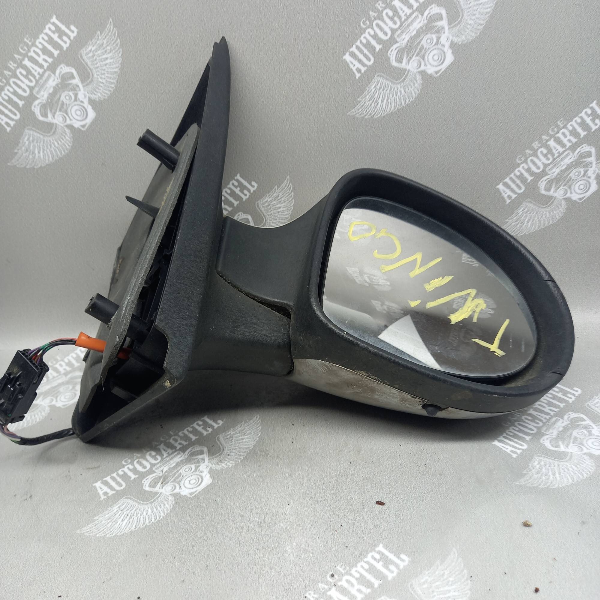 12463240 Дзеркало бокове праве RENAULT TWINGO II 7pin 21345630