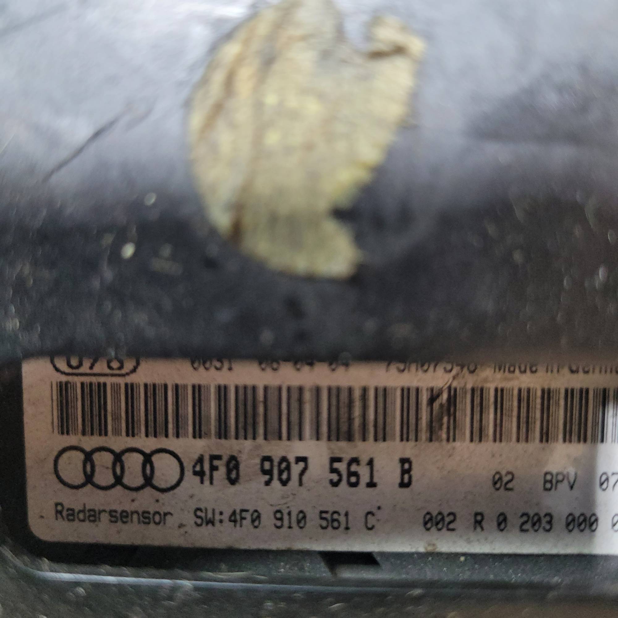 Адаптивний круїз-контроль Audi A6 C6 4f0907561b
