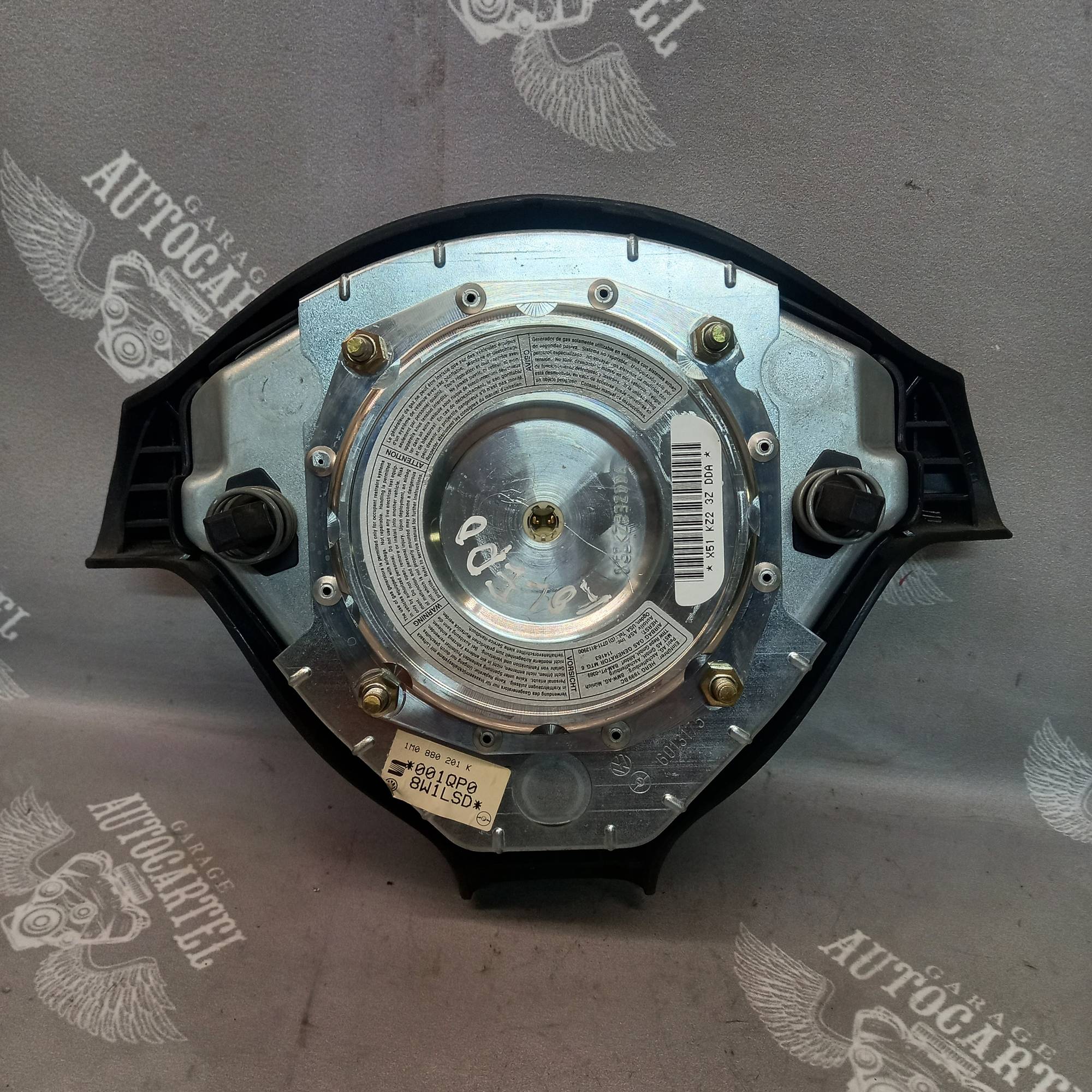 подушка безпеки в кермо SEAT LEON I TOLEDO II 1m0880201k
