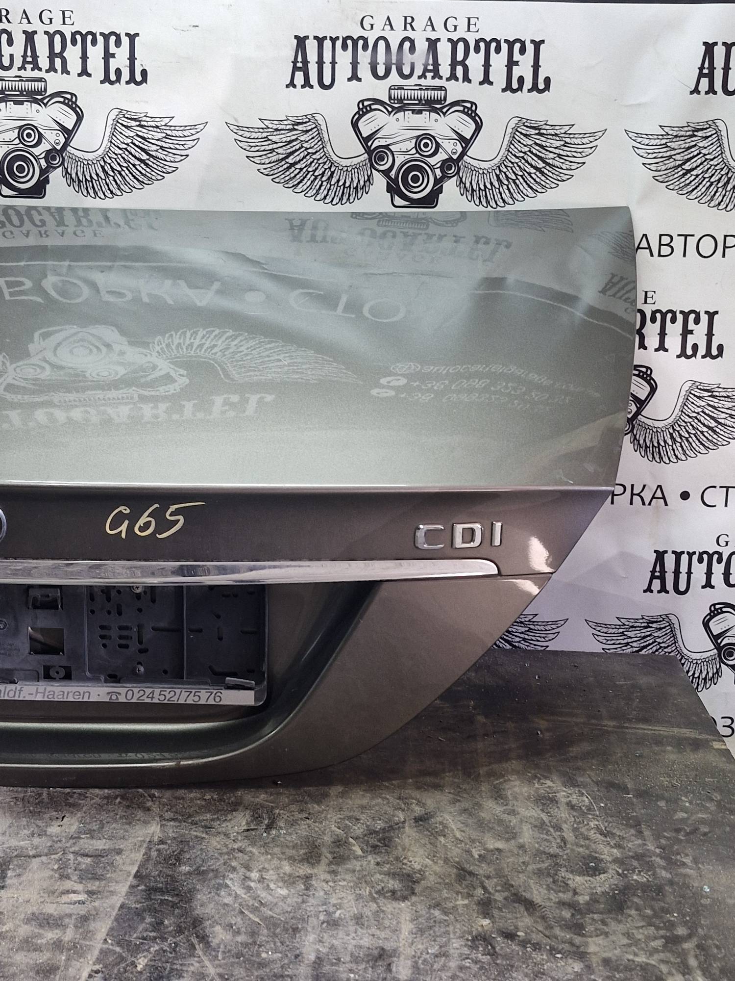 Кришка багажника Mercedes cls w219
