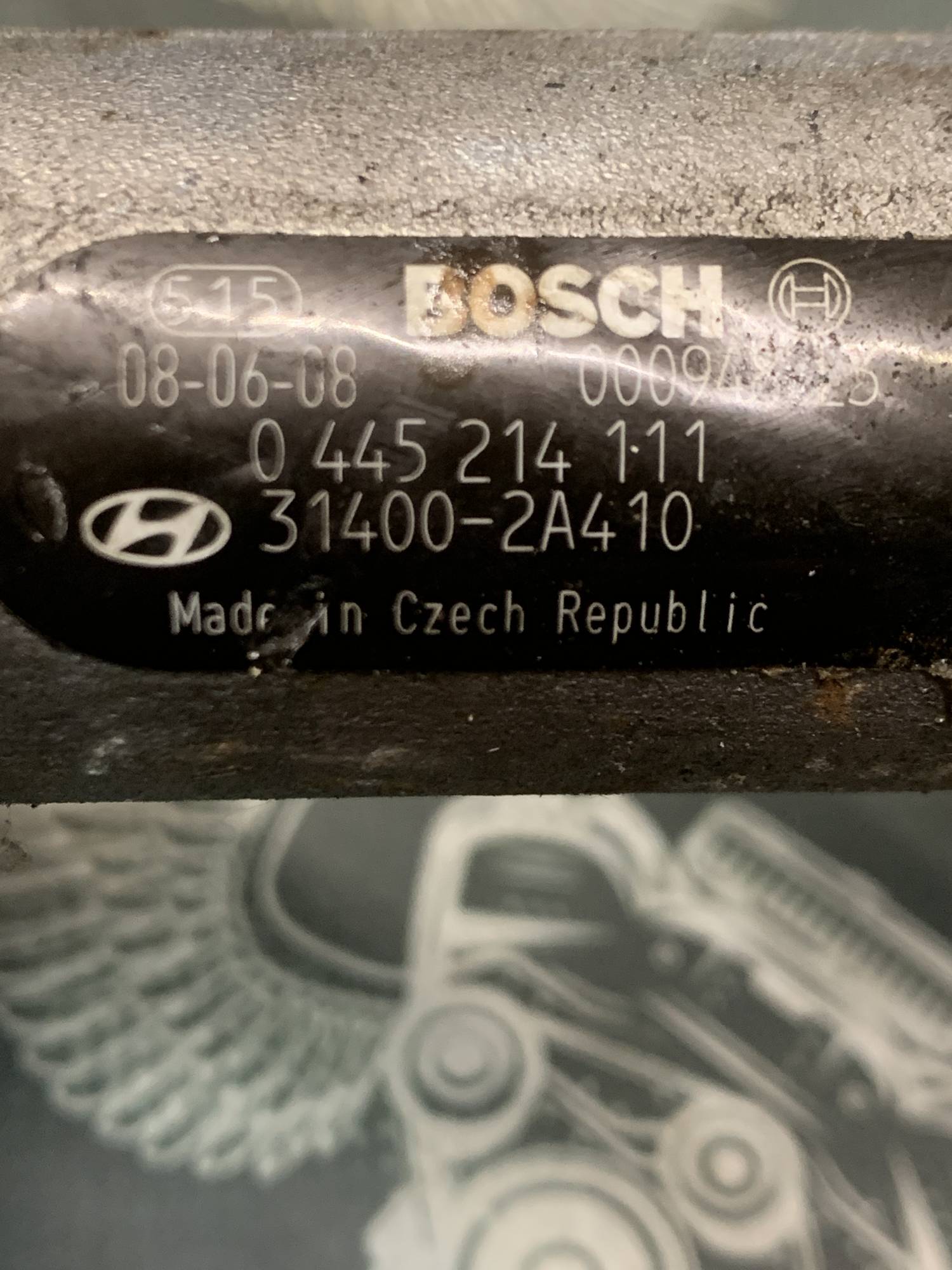 31400-2a410 Паливна рейка рампа Kia Ceed Rio Cerato Hyundai I30 Accent 1.5 1.6 CRDI 31400-2A410
