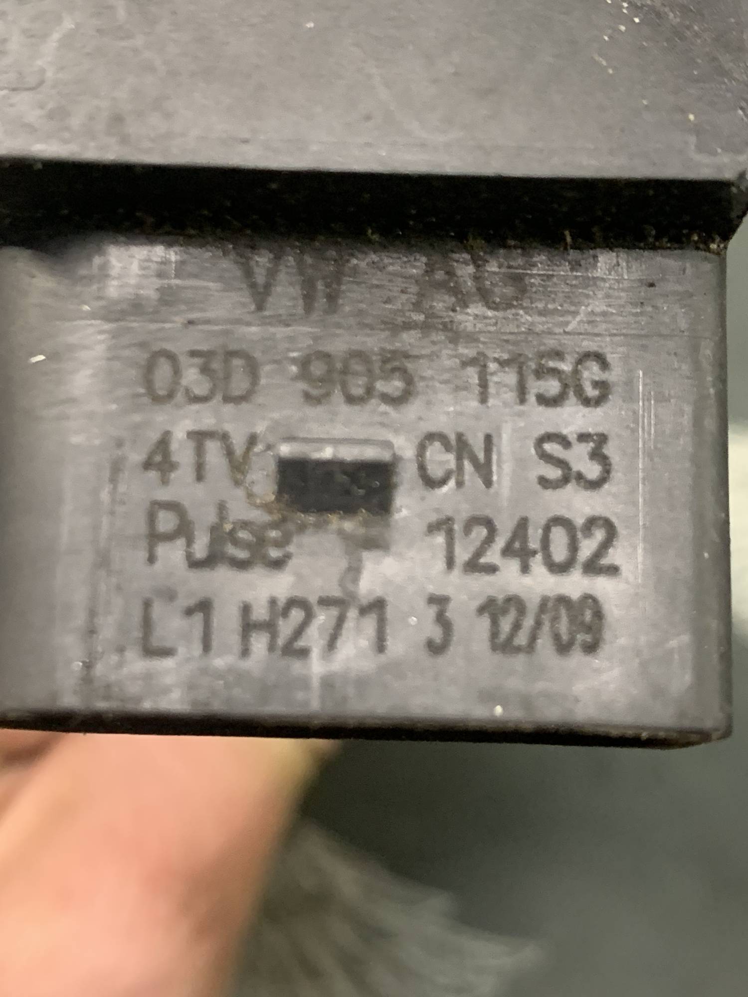 Котушка запалювання 1.2 6v skoda fabia 01-07 fabia 2 07-14 03d905115g