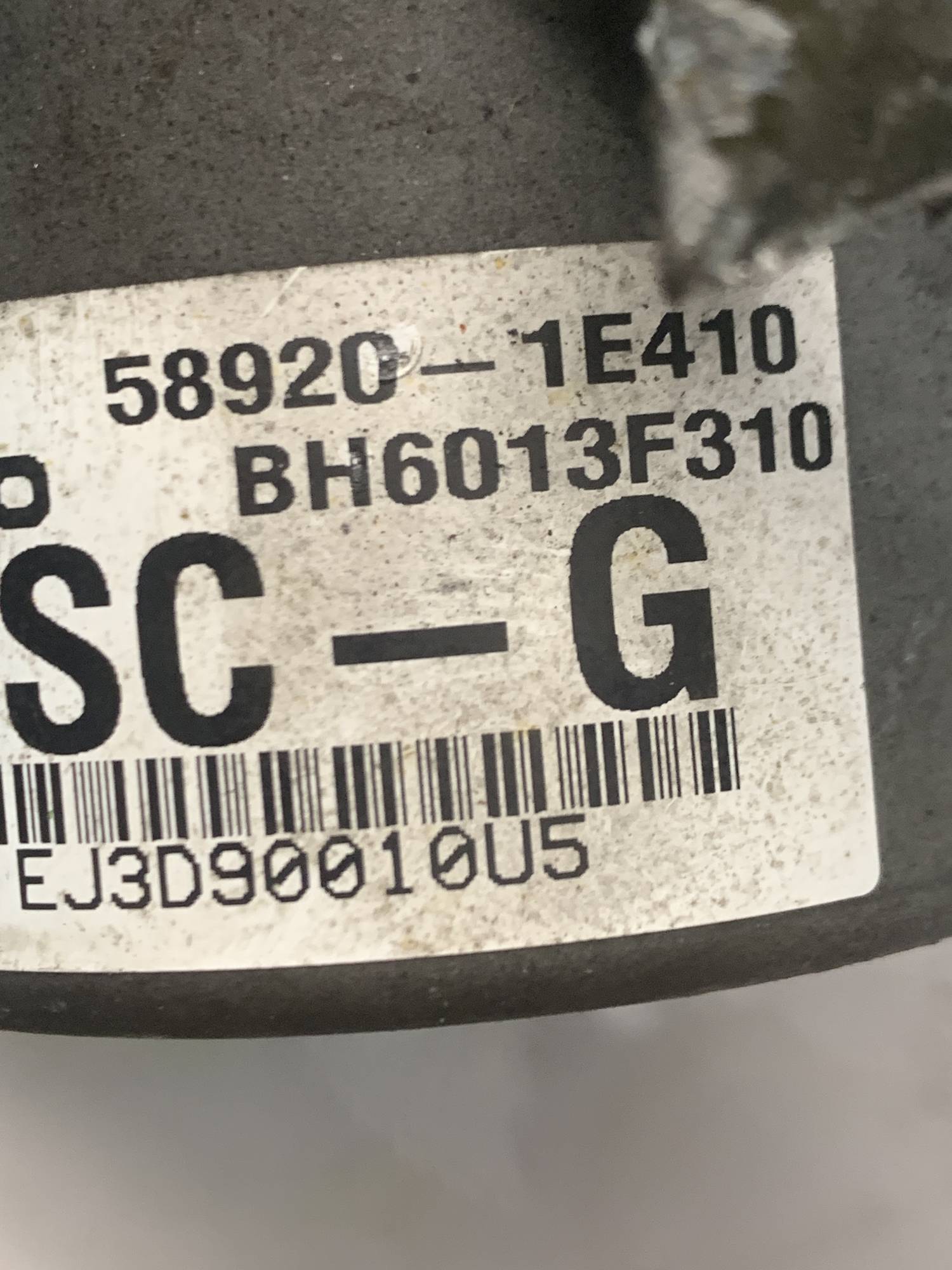 Блок ABS для Kia Rio 2 58920-1e410