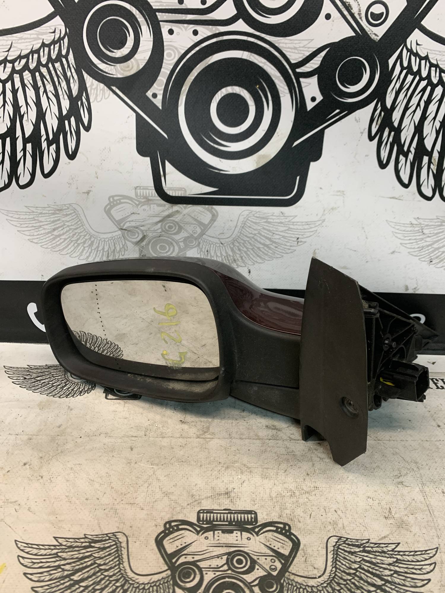 12354060 Дзеркало ліве Renault Scenic II 5pin,21856495