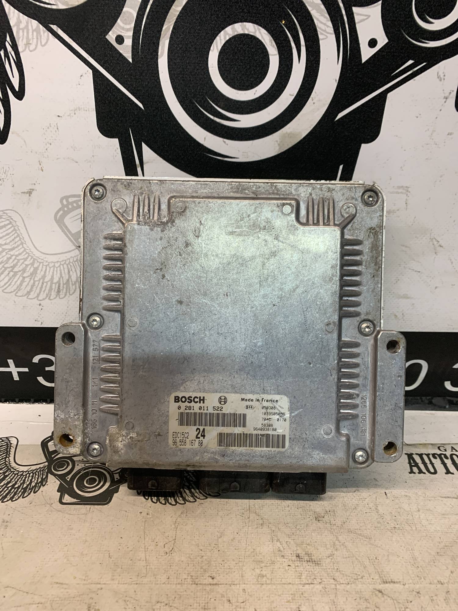 Електронний блок керування двигуном Citroen C8, Peugeot 807, 2.2 HDi 9655816780