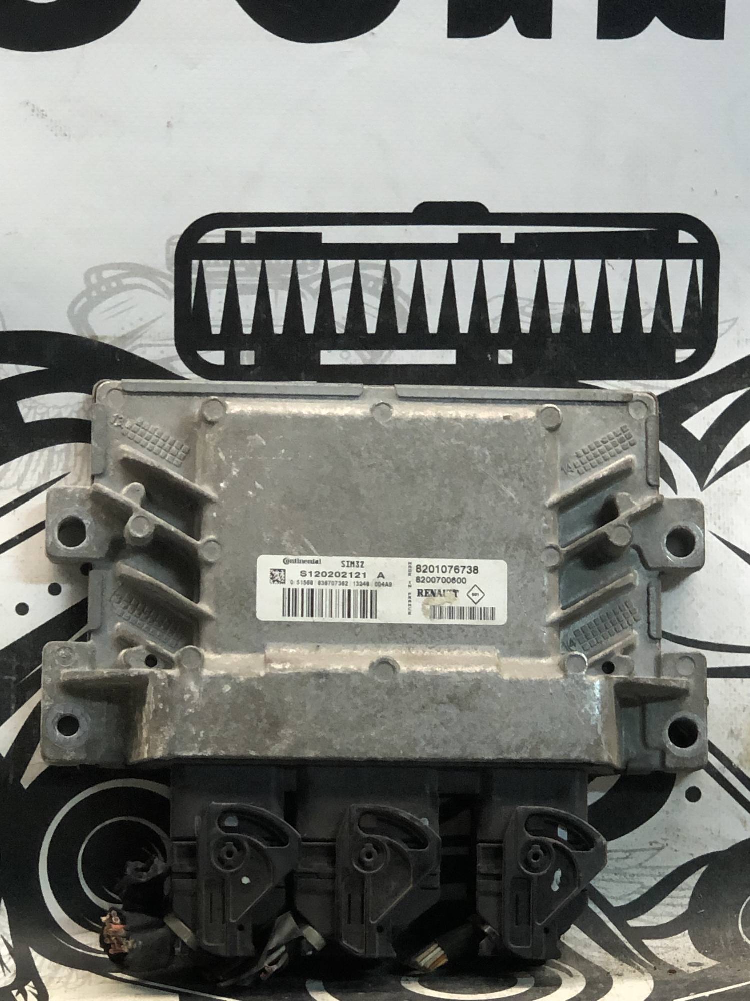 Блок управління renault twingo 8201076738 s120202121a