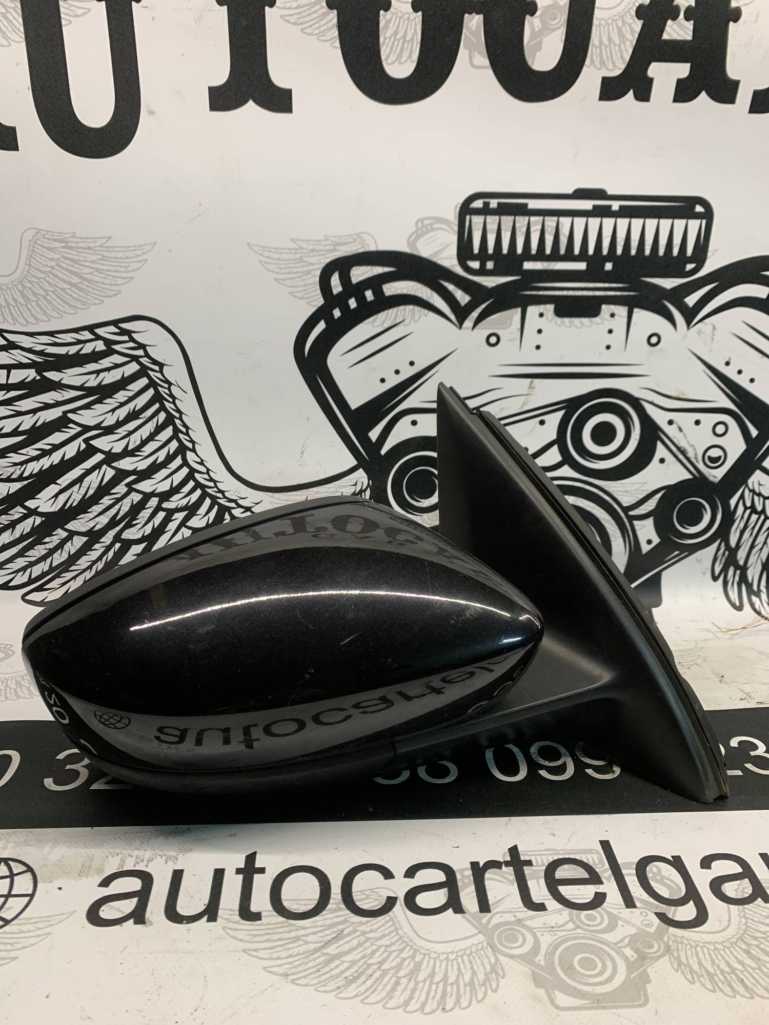 Зовнішнє дзеркало праве електричне 5 pin 5JB857408F Skoda Rapid Seat Toledo IV 21866234