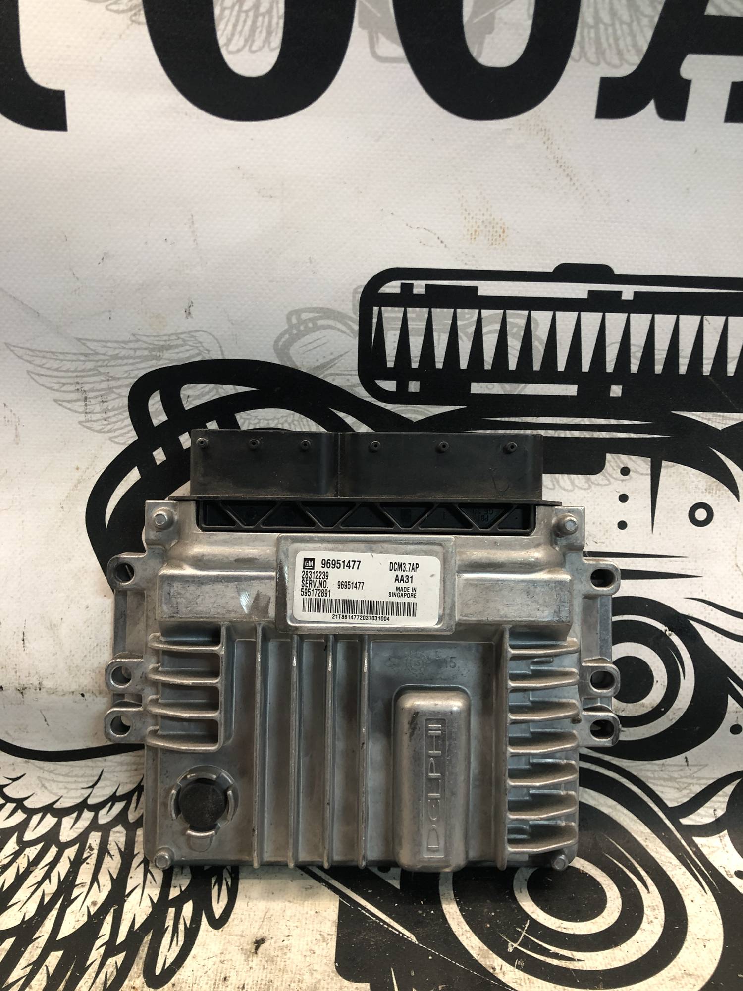 Блок керування двигуном Chevrolet Captiva 2.2CDTI 25184305/96951477