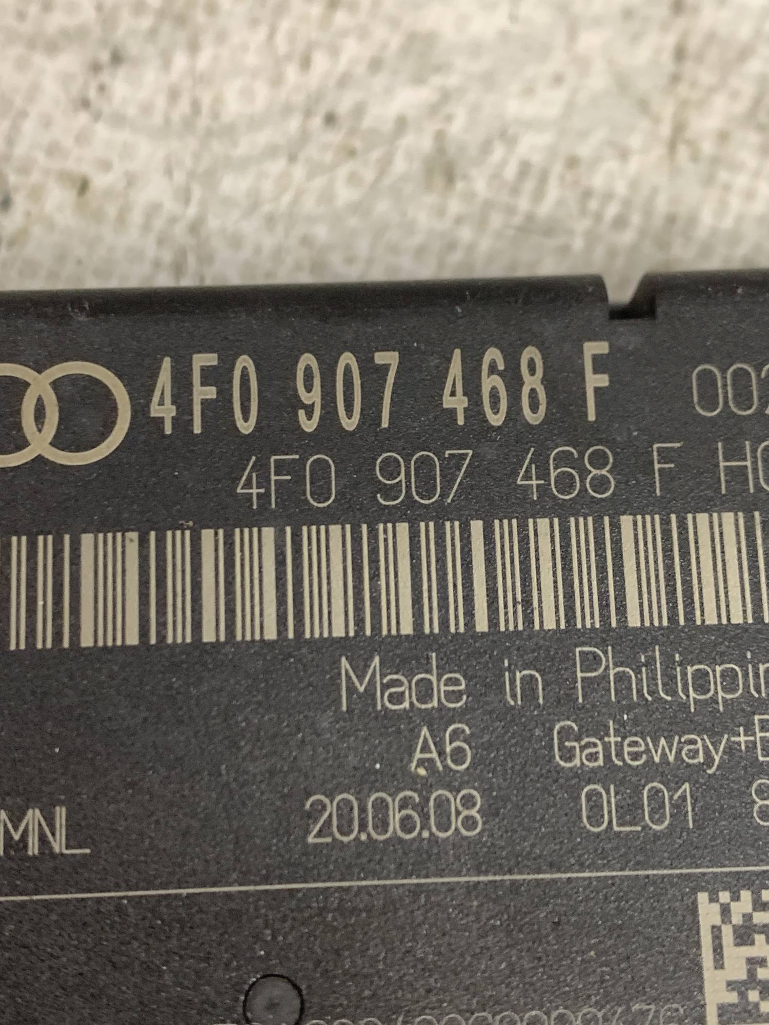 Блок керування gateway AUDI Q7 4f0907468f