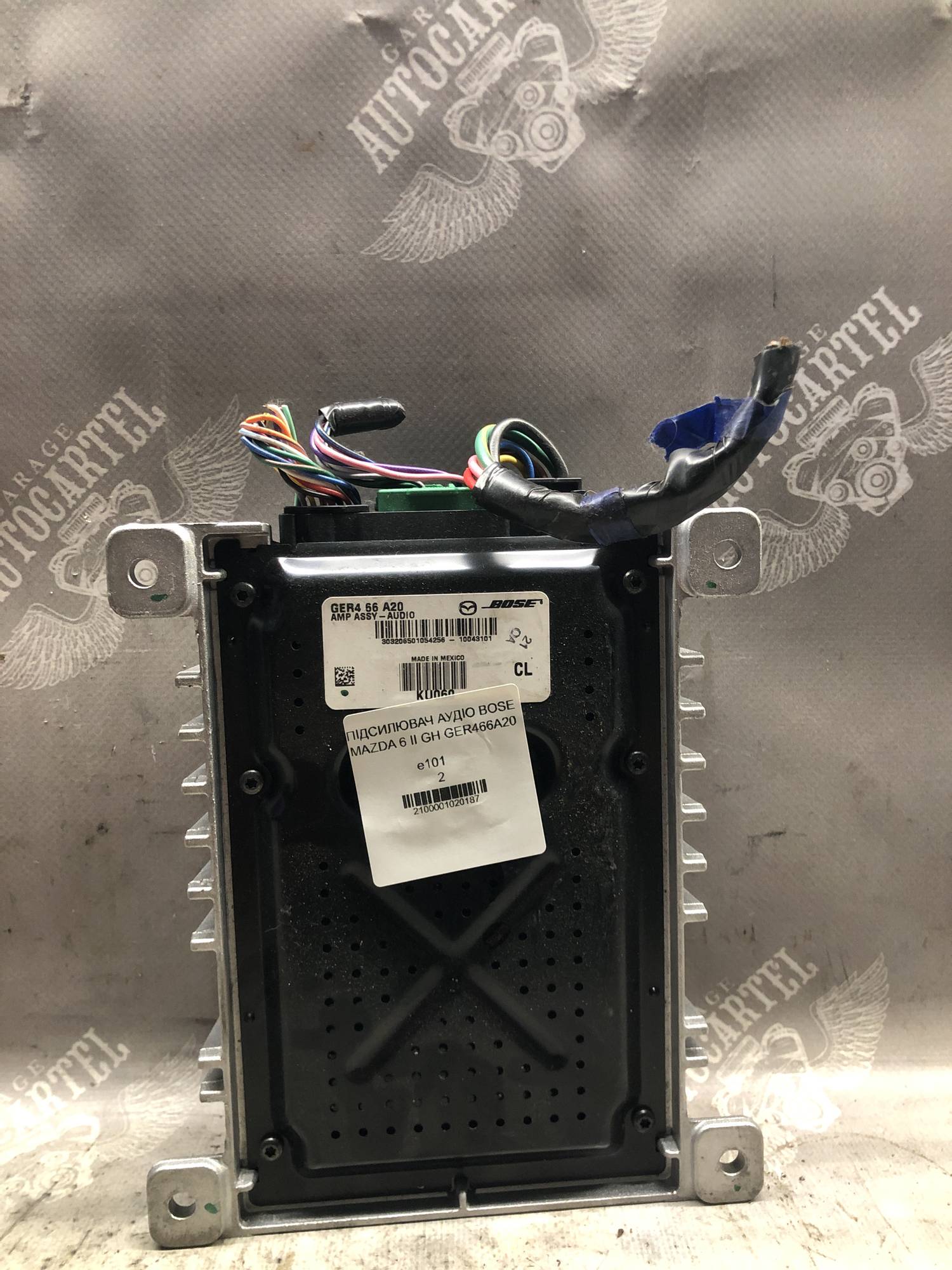 ПІДСИЛЮВАЧ АУДІО BOSE MAZDA 6 II GH GER466A20