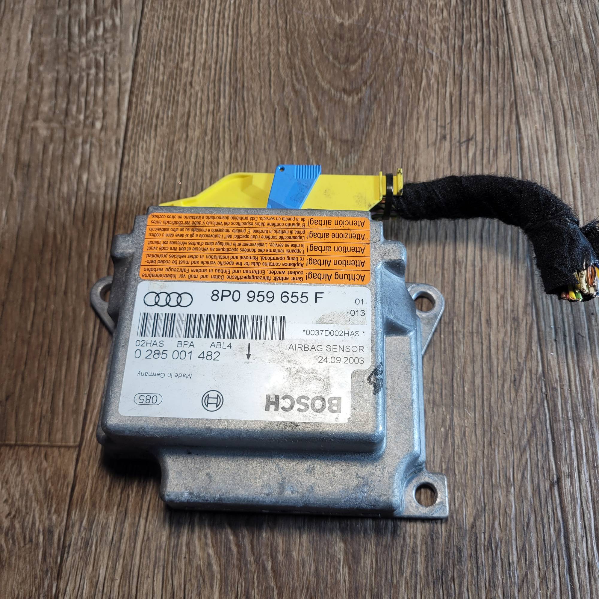 Блок управління AIRBAG Audi A3 (8P) 2003-2012 8P0959655F