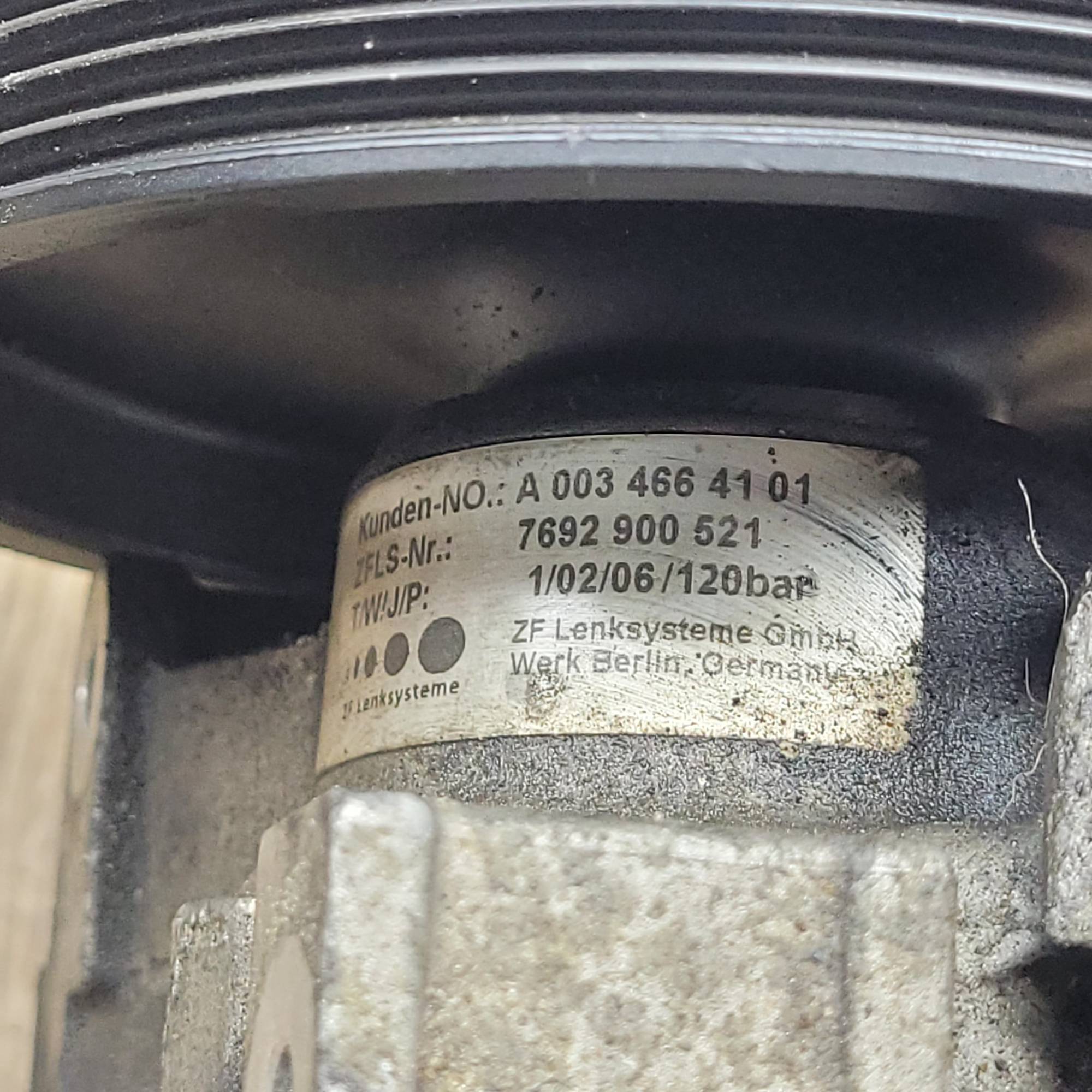 Насос гідропідсилювача, ГУР MERCEDES W171 1.8 A0034664101