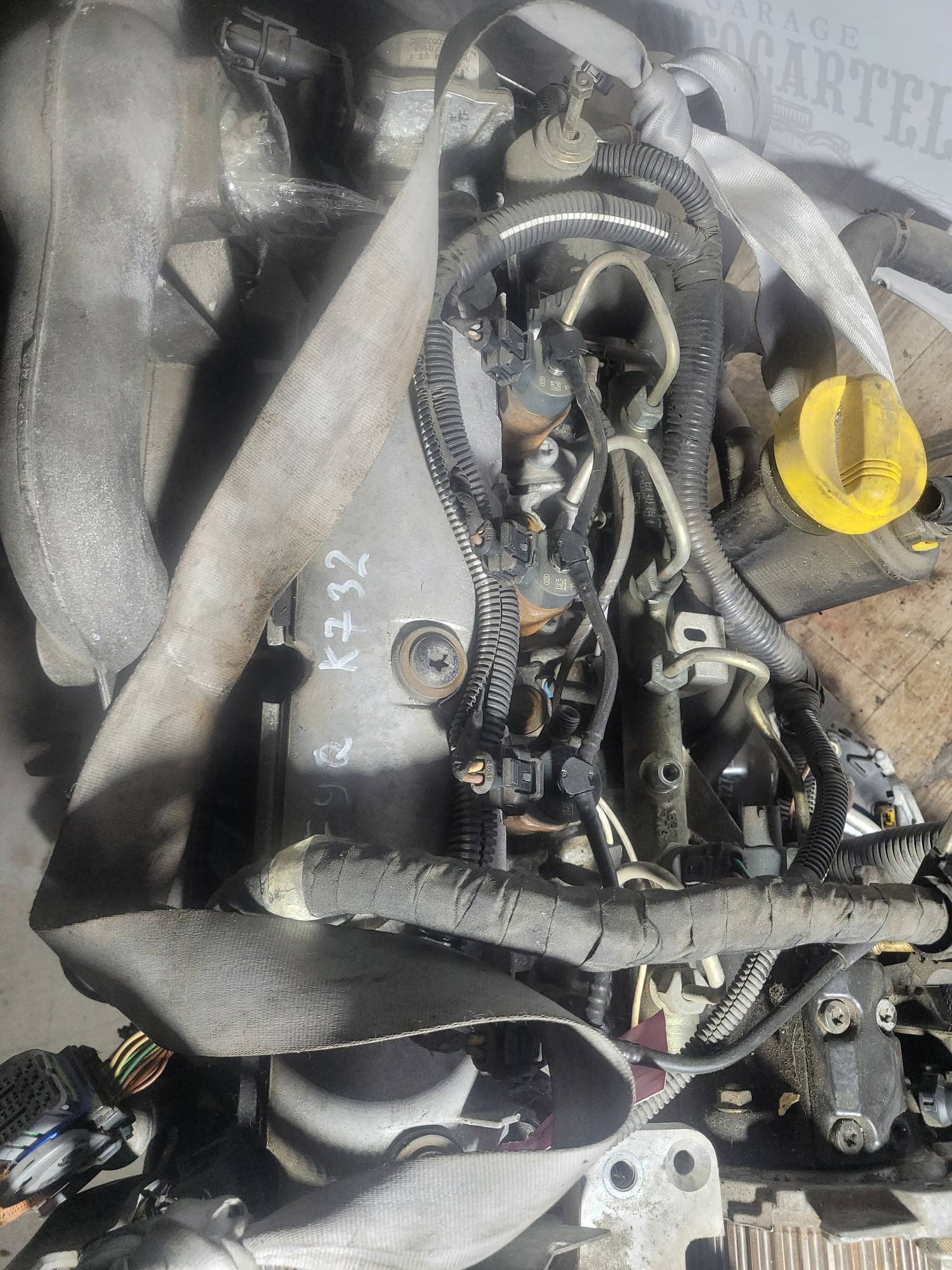 Двигун Renault Kangoo 1.9dC f9q k723