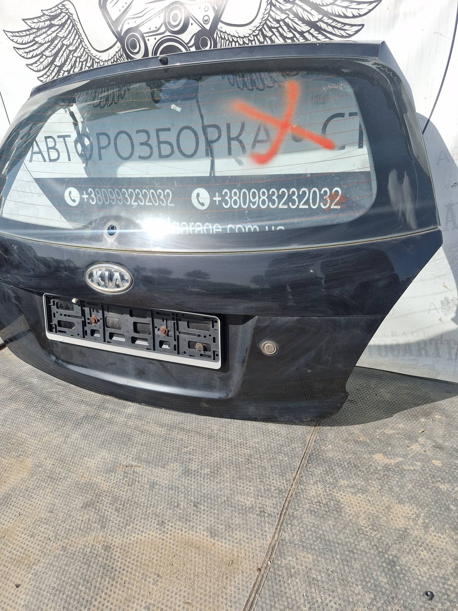 21726996 Задня ляда, кришка багажника Kia RIO 1 2000-2005