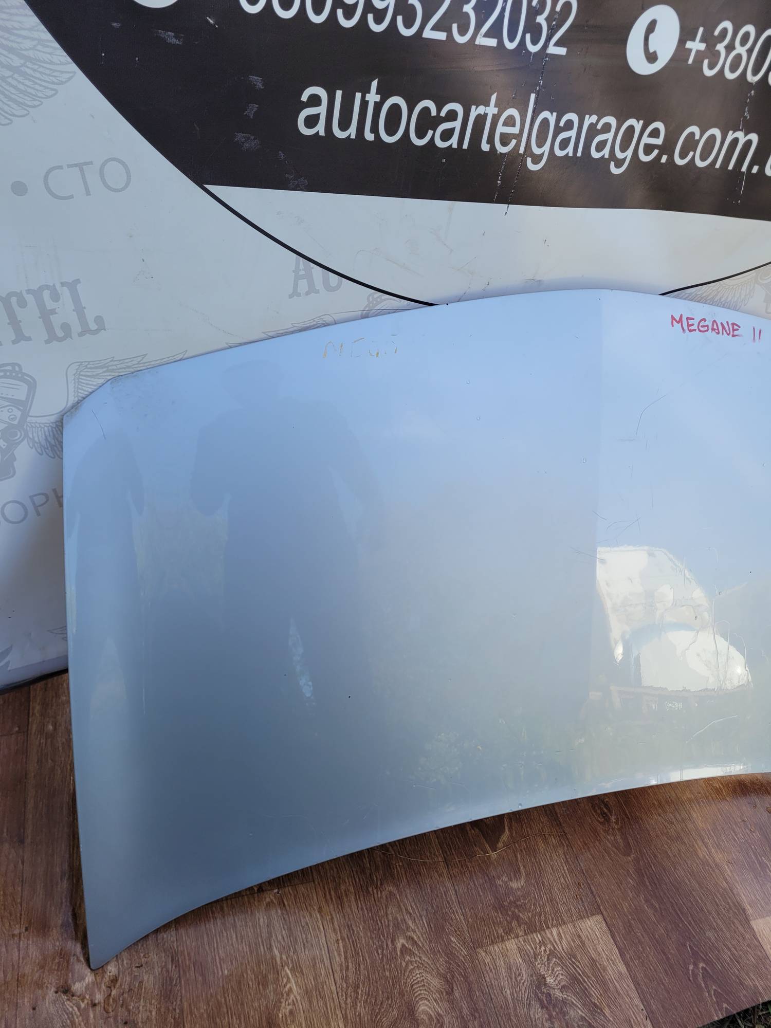 7751473704 Капот Renault Megane 2 2003-2008 p203