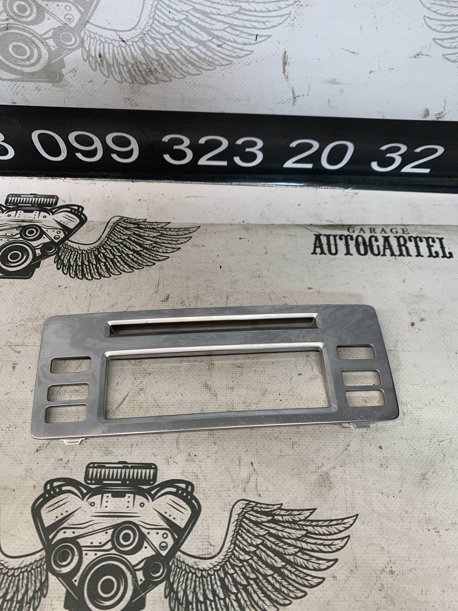 РАМКА МАГНІТОЛИ ХРОМ VOLVO S80 II V70 30643648