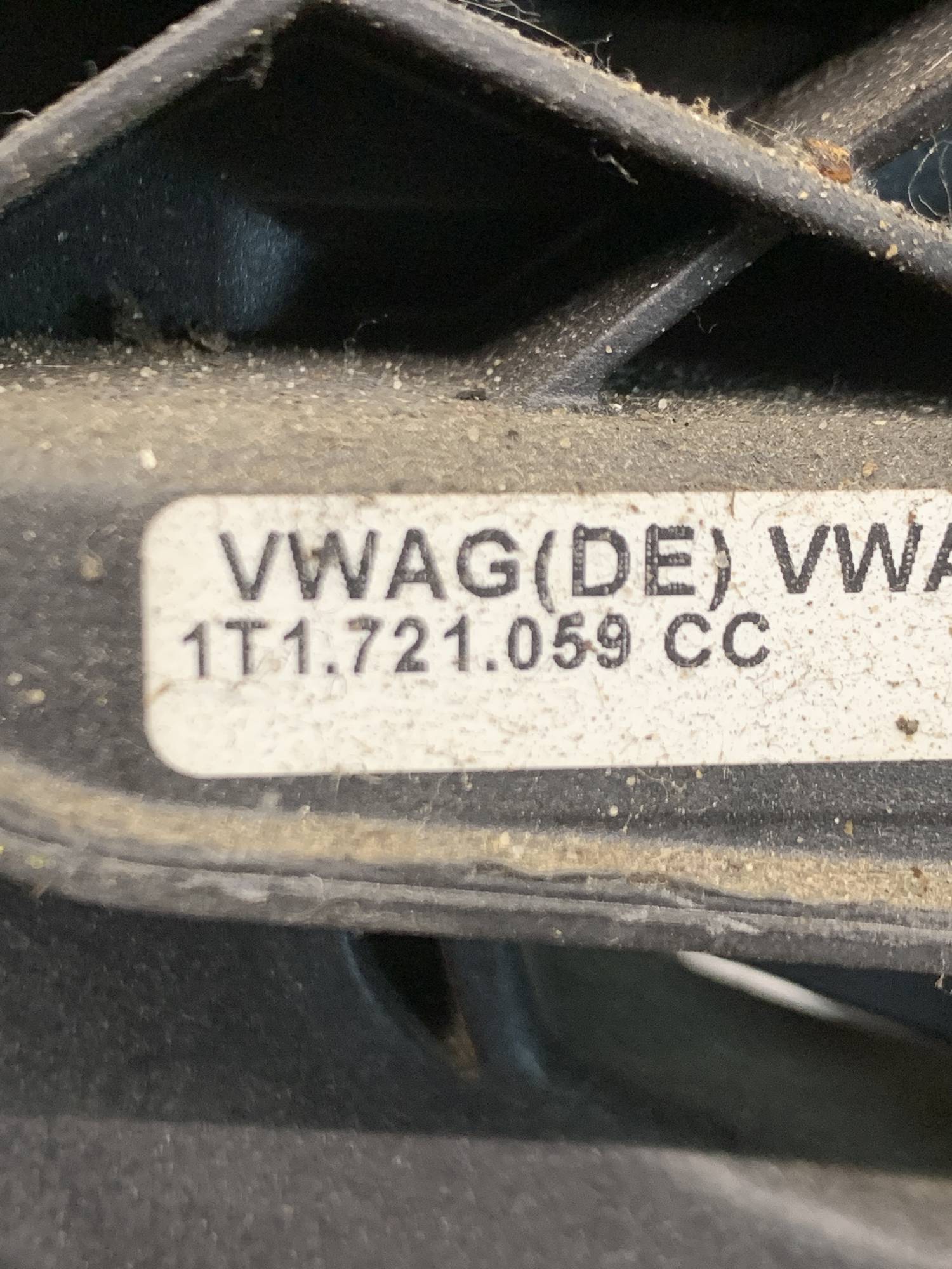 Педаль зчеплення Volkswagen Caddy III Touran 1t1721059cc