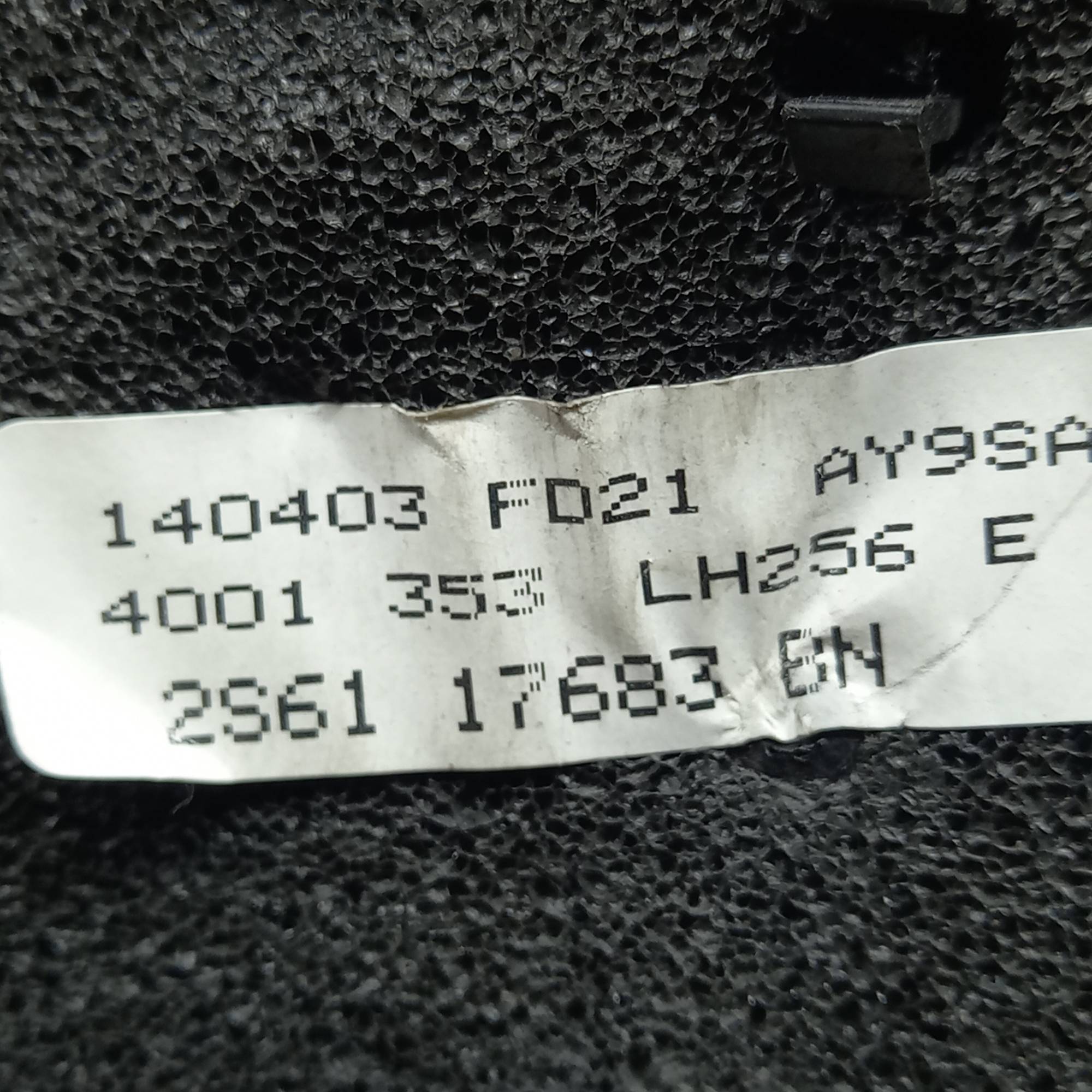 2s6117683bn, дзеркало заднього виду ліве Ford Fiesta MK5 5pin,21346712