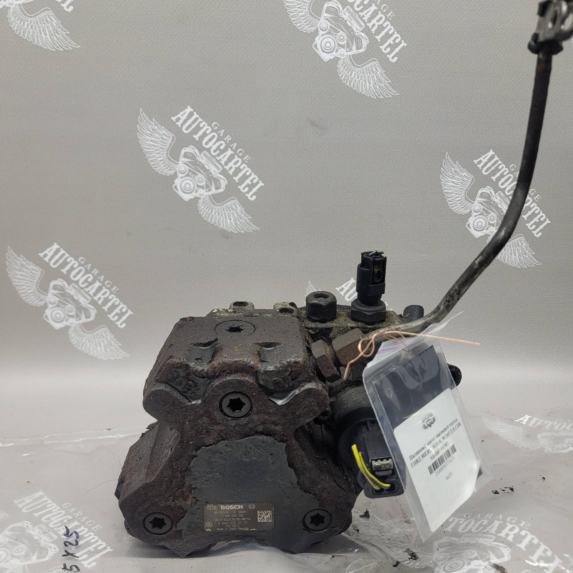 Паливний насос високого тиску, ТНВД MERC W169, W245 2.0 CDI A6400700701