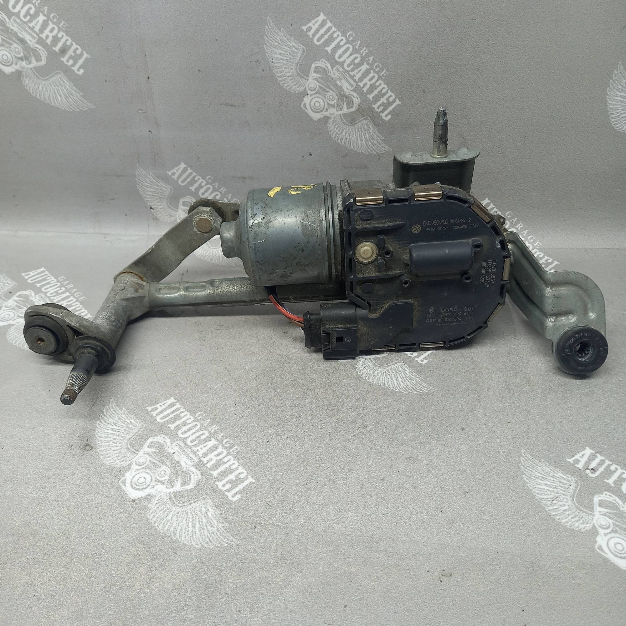 Моторчик склоочисника передній правий VW Golf Plus 2005-2014 5m0955120d