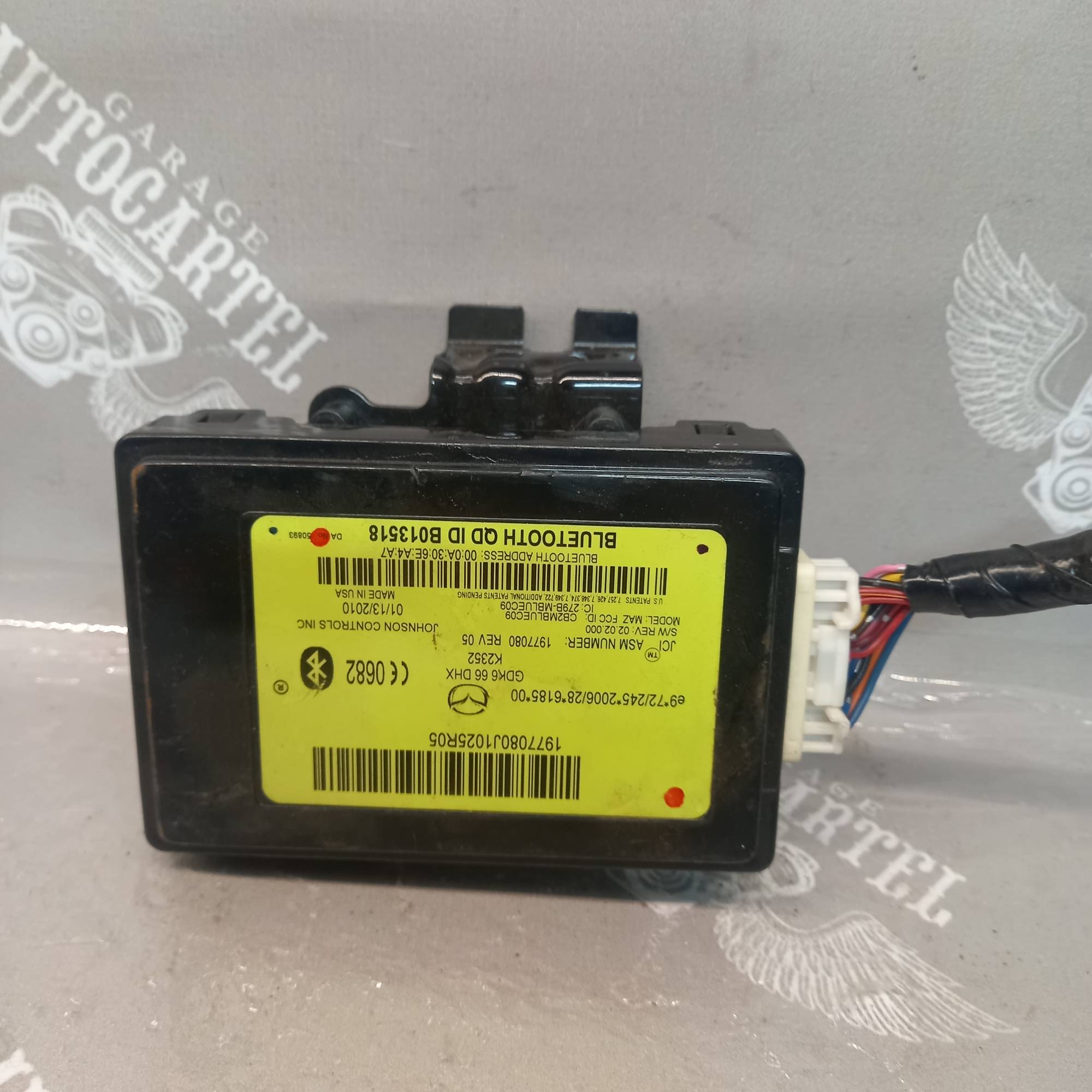 Блок управління bluetooth Mazda 6 GH II gdk666dhx