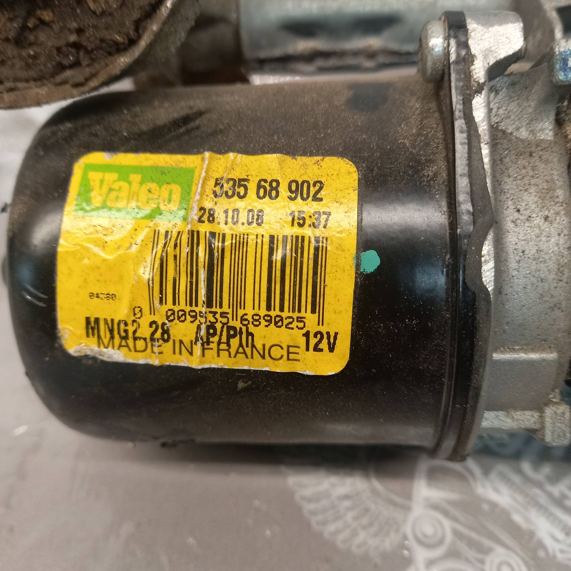 Моторчик склоочисника передній Nissan Note (E11) 2005-2013 53568902